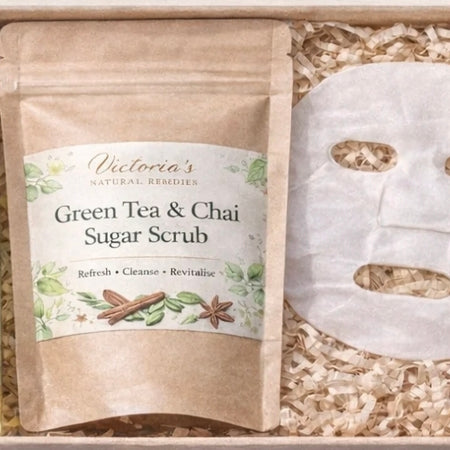 Glow Skin Gift Pack | Lime Face Wash, Sugar Scrub & Hydra Mask | Natural Skincare Set