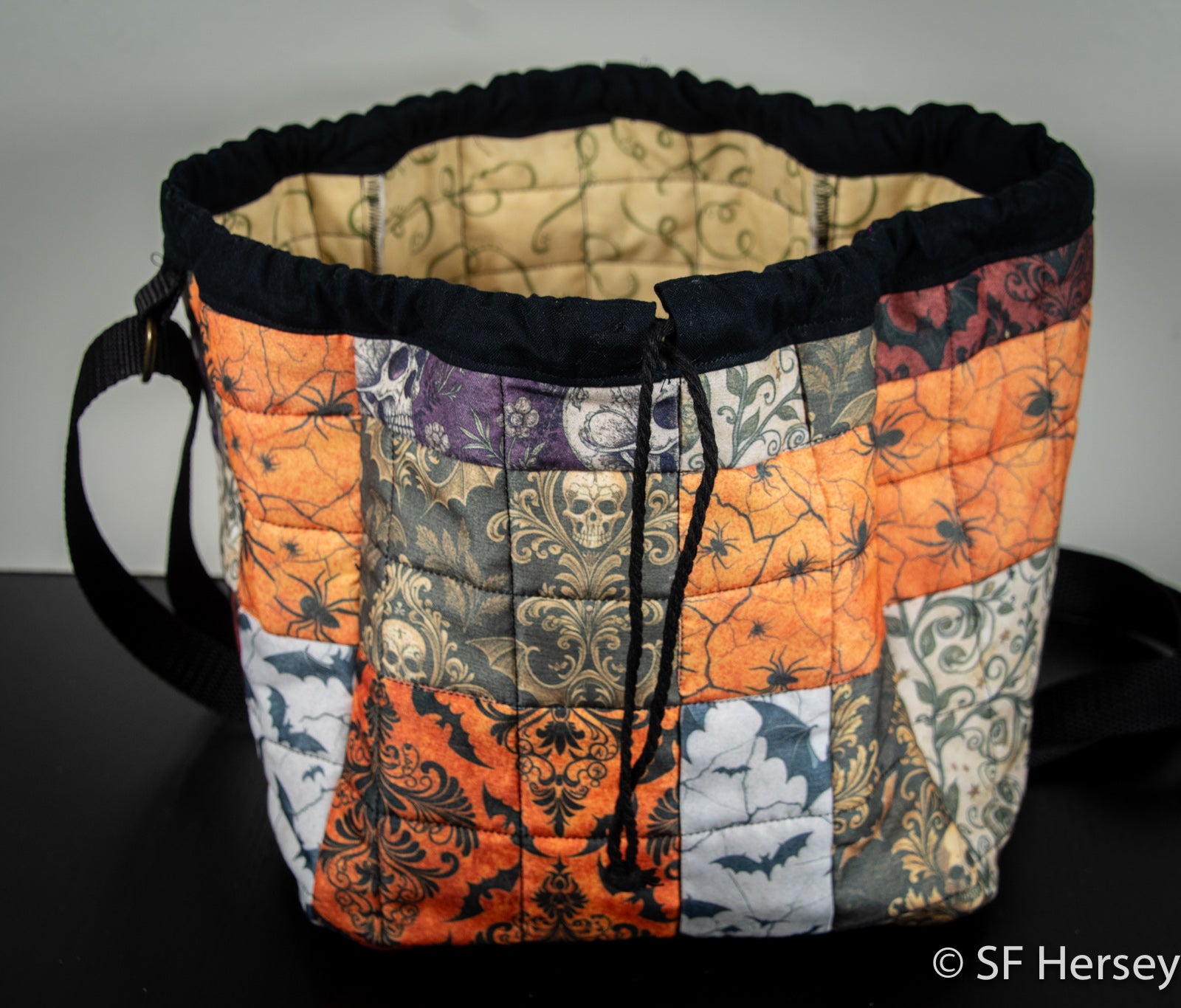 Halloween Cross-body Drawstring Sling Bag