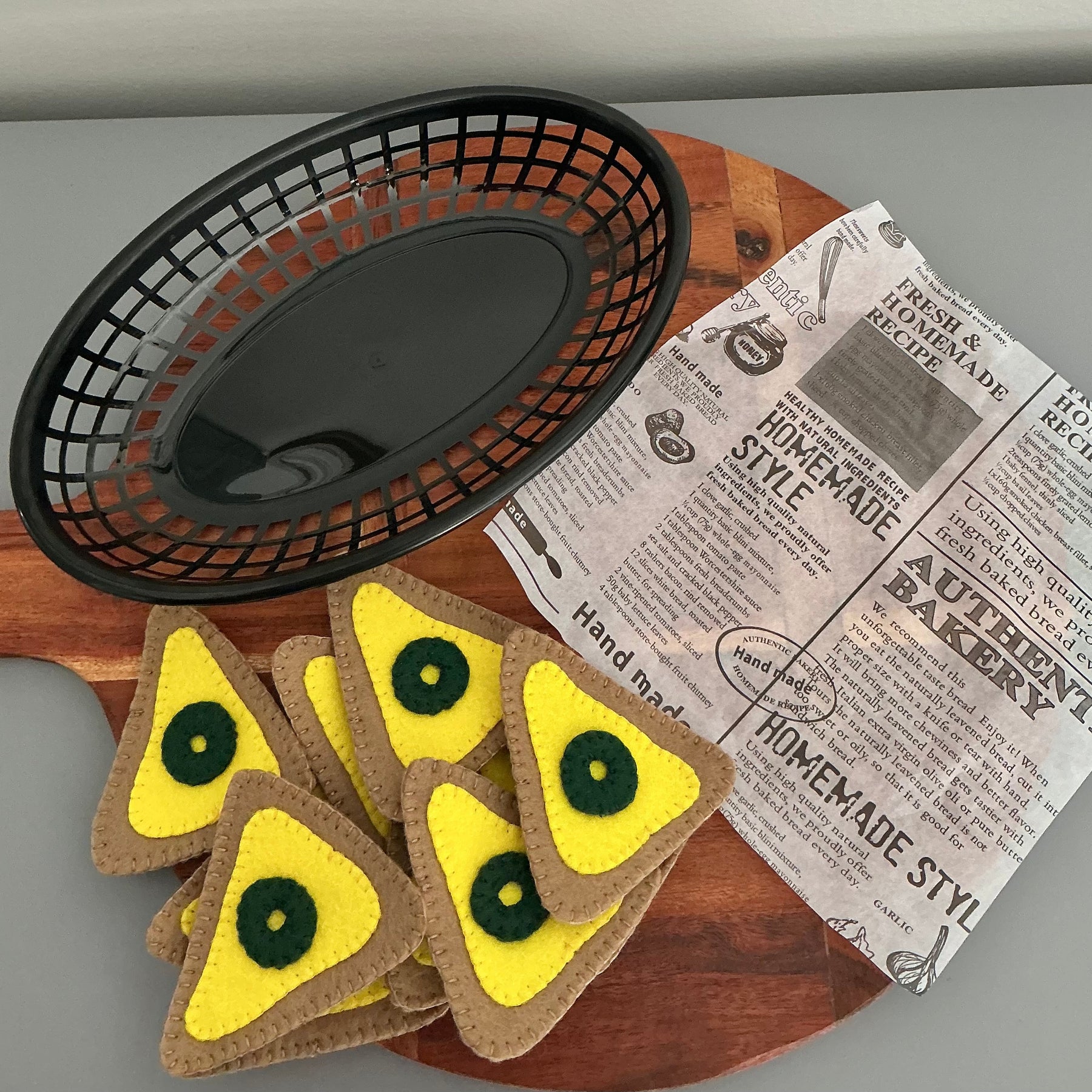 Felt nachos