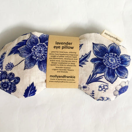 Lavender or Chamomile and Organic Linseed Eye Pillow