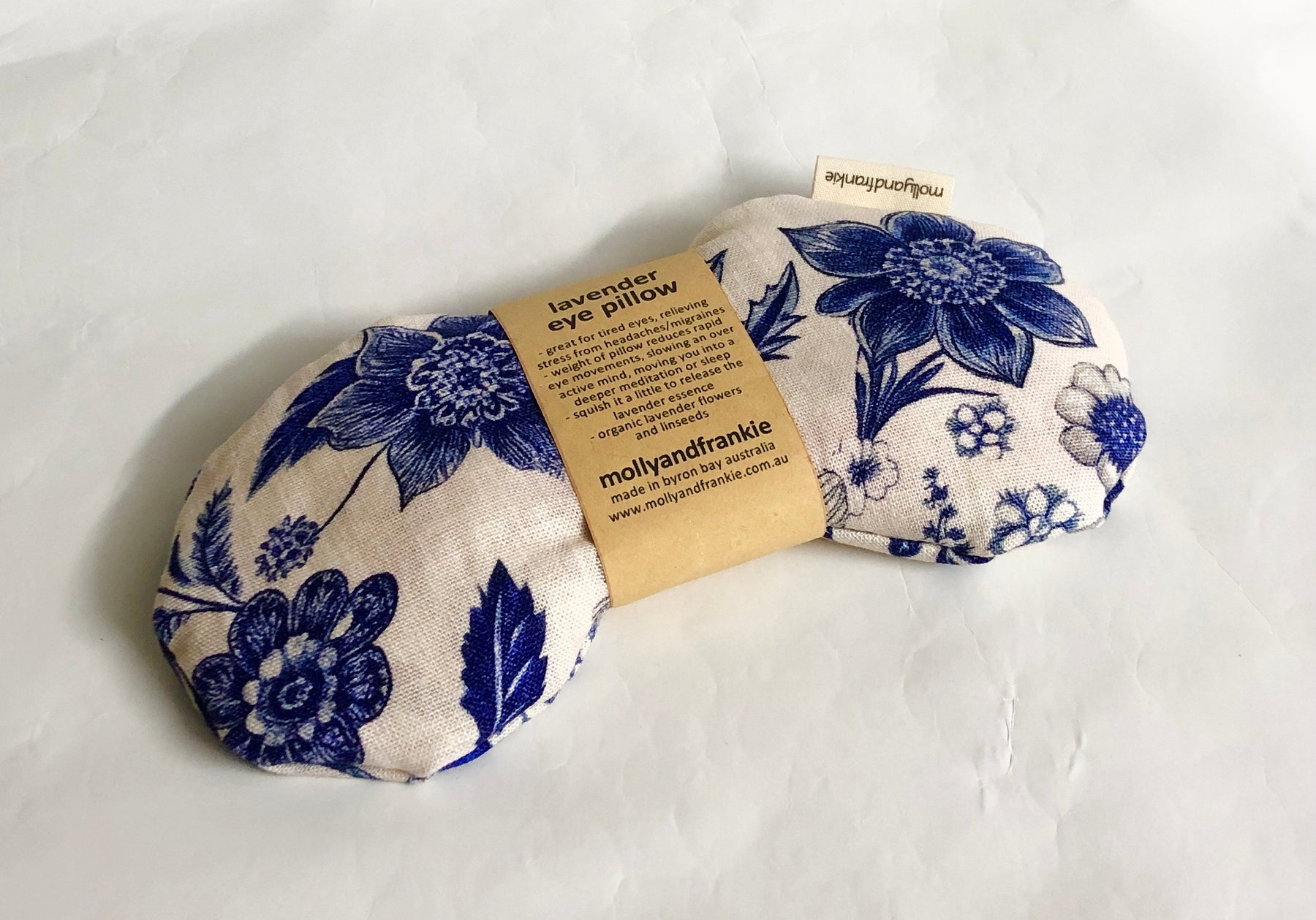 Lavender or Chamomile and Organic Linseed Eye Pillow
