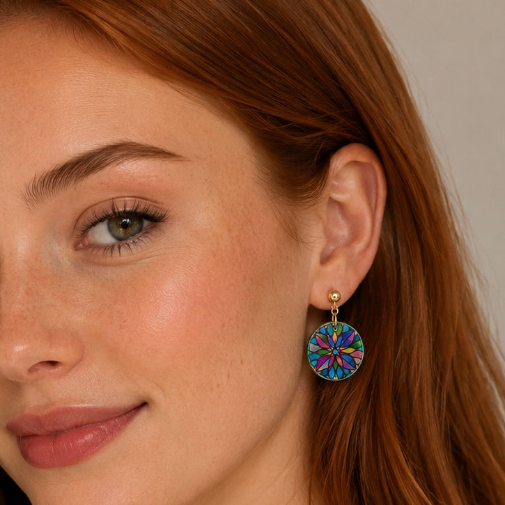 Earrings~Polymer Clay ~ Resin~ Dangles