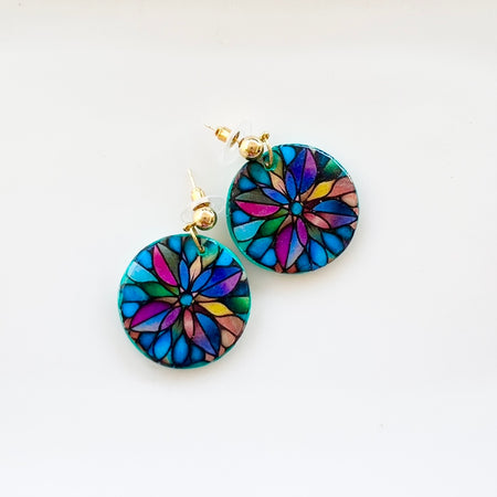 Earrings~Polymer Clay ~ Resin~ Dangles