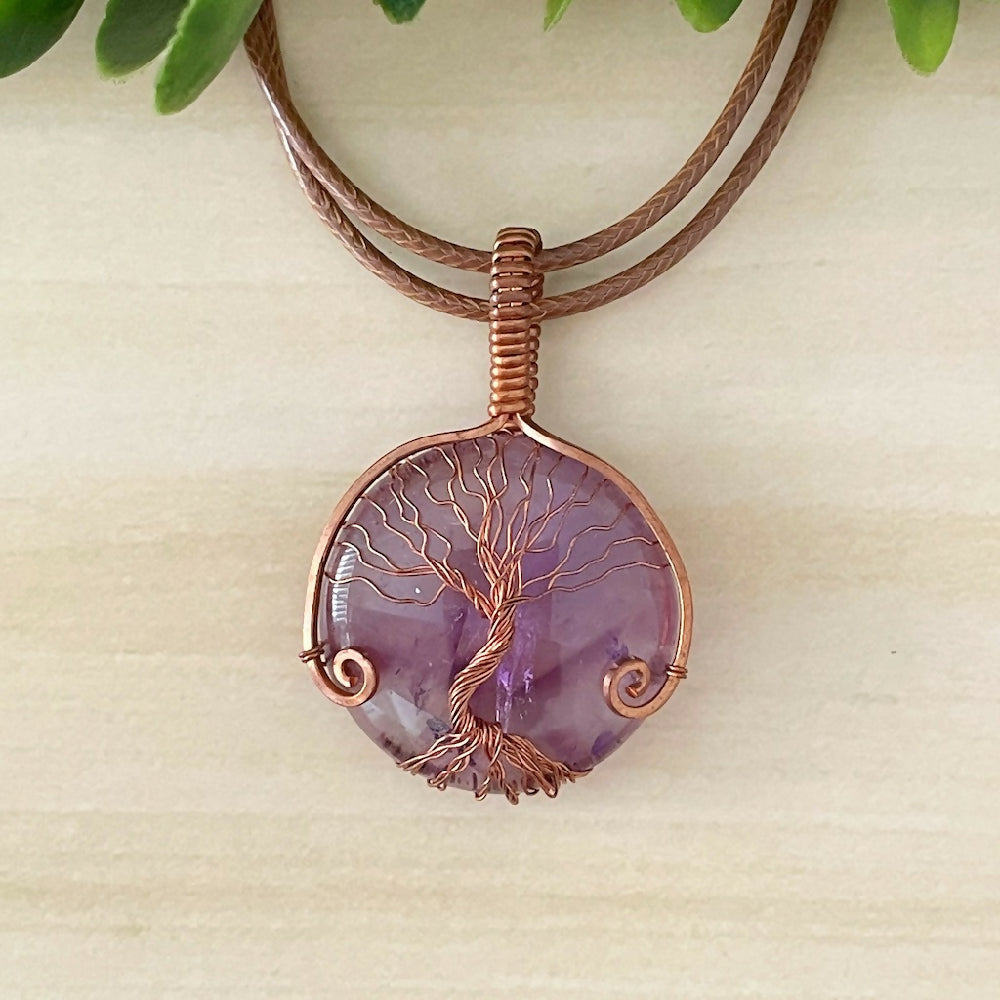 Australian-artist-handmade-jewellery-wire-wrapped-tree-pendant-amethyst