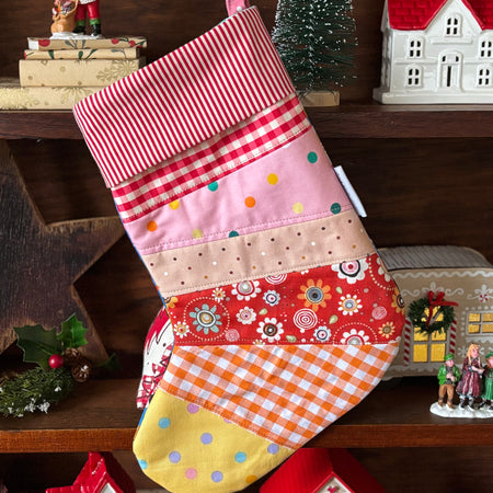 Christmas Santa Stocking Small Size