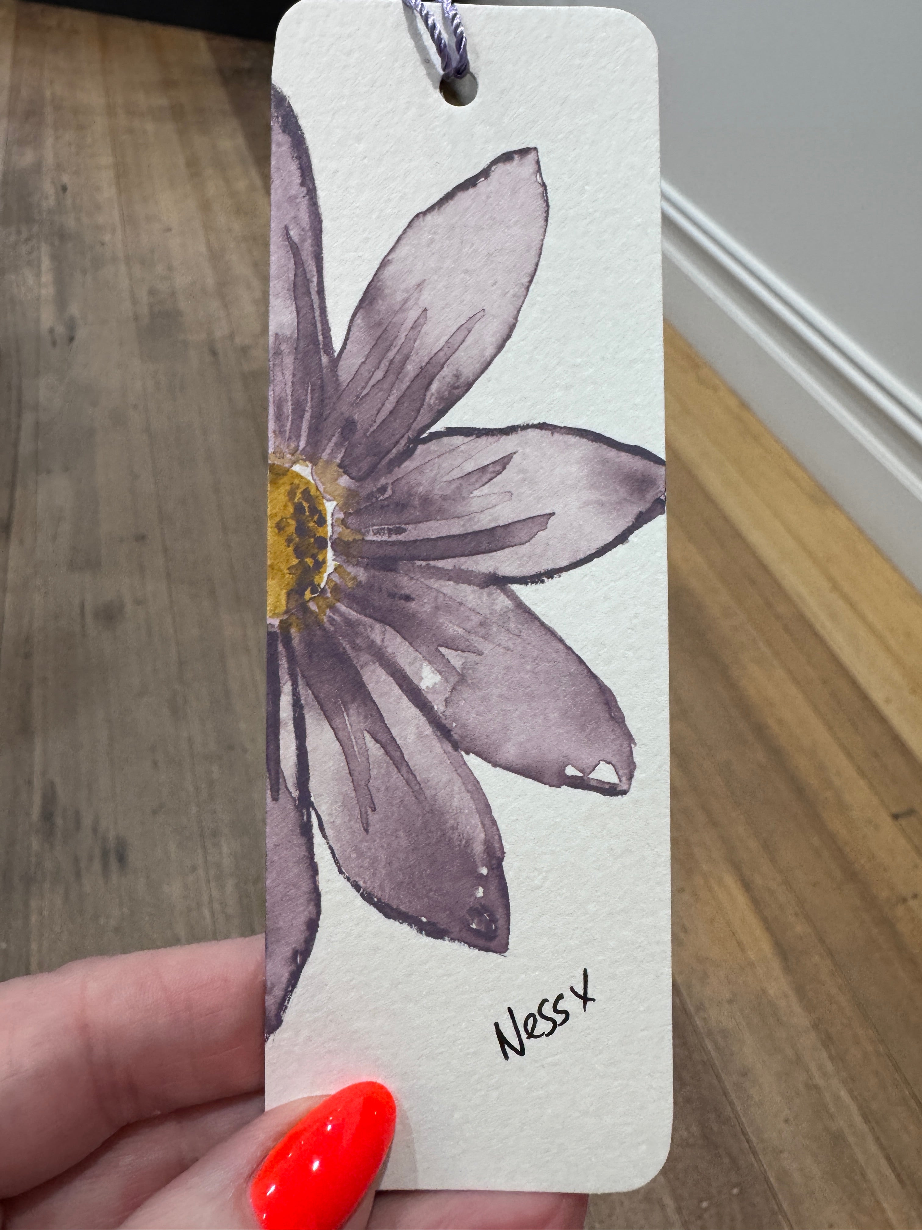 Twilight Petals Bookmark - Floral Editions Collection