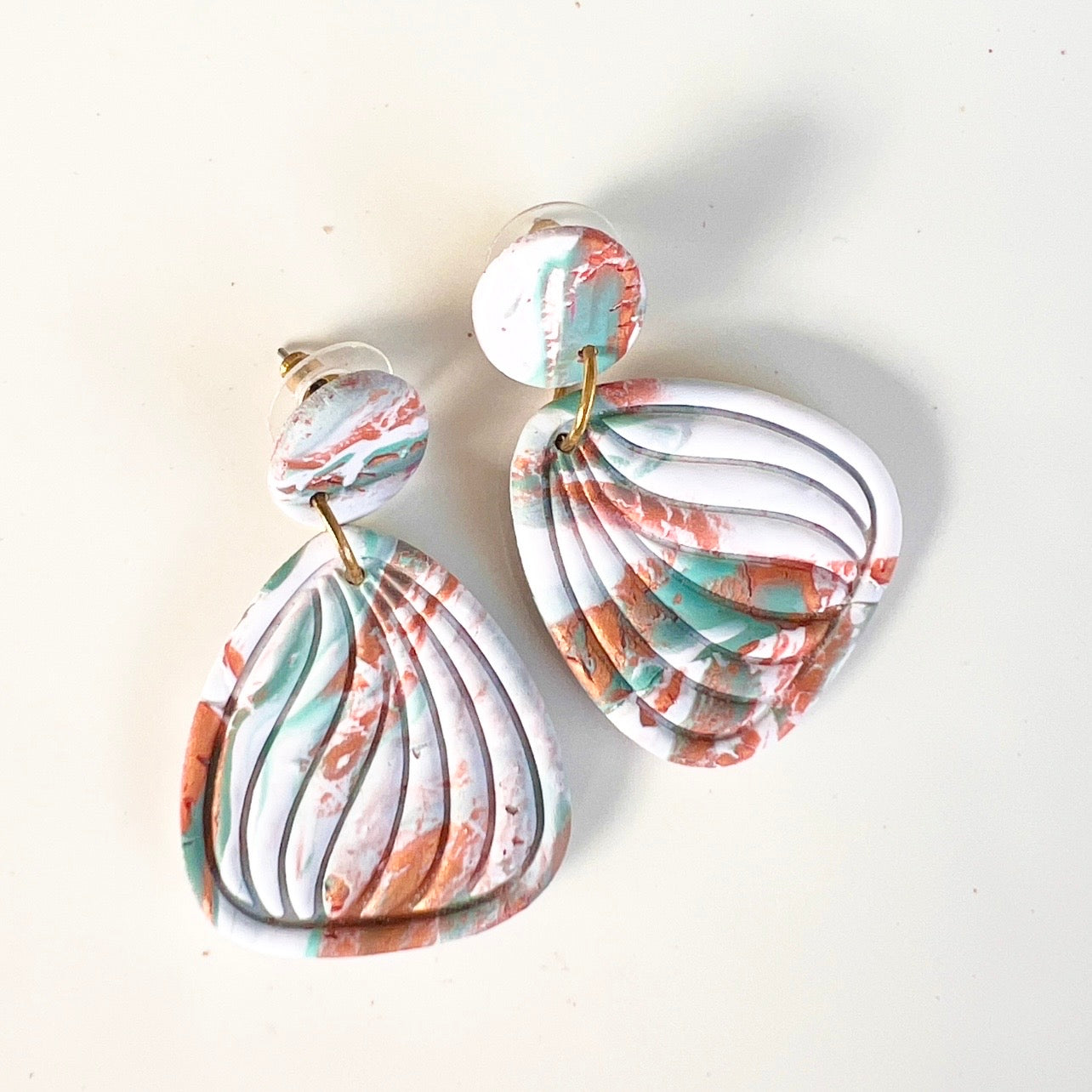 Earrings ~Dangles-Textured