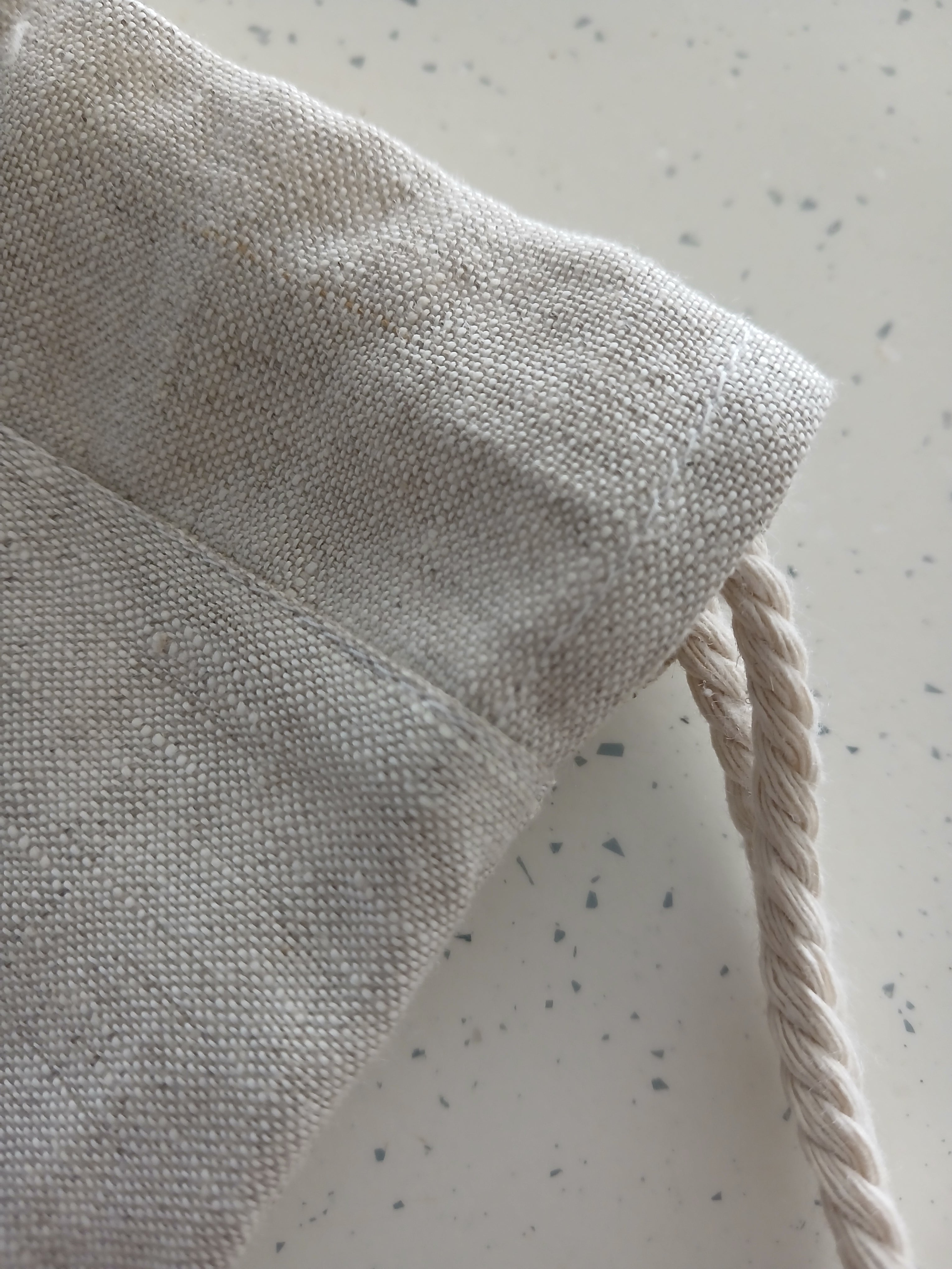 Reusable Linen Bread Bag