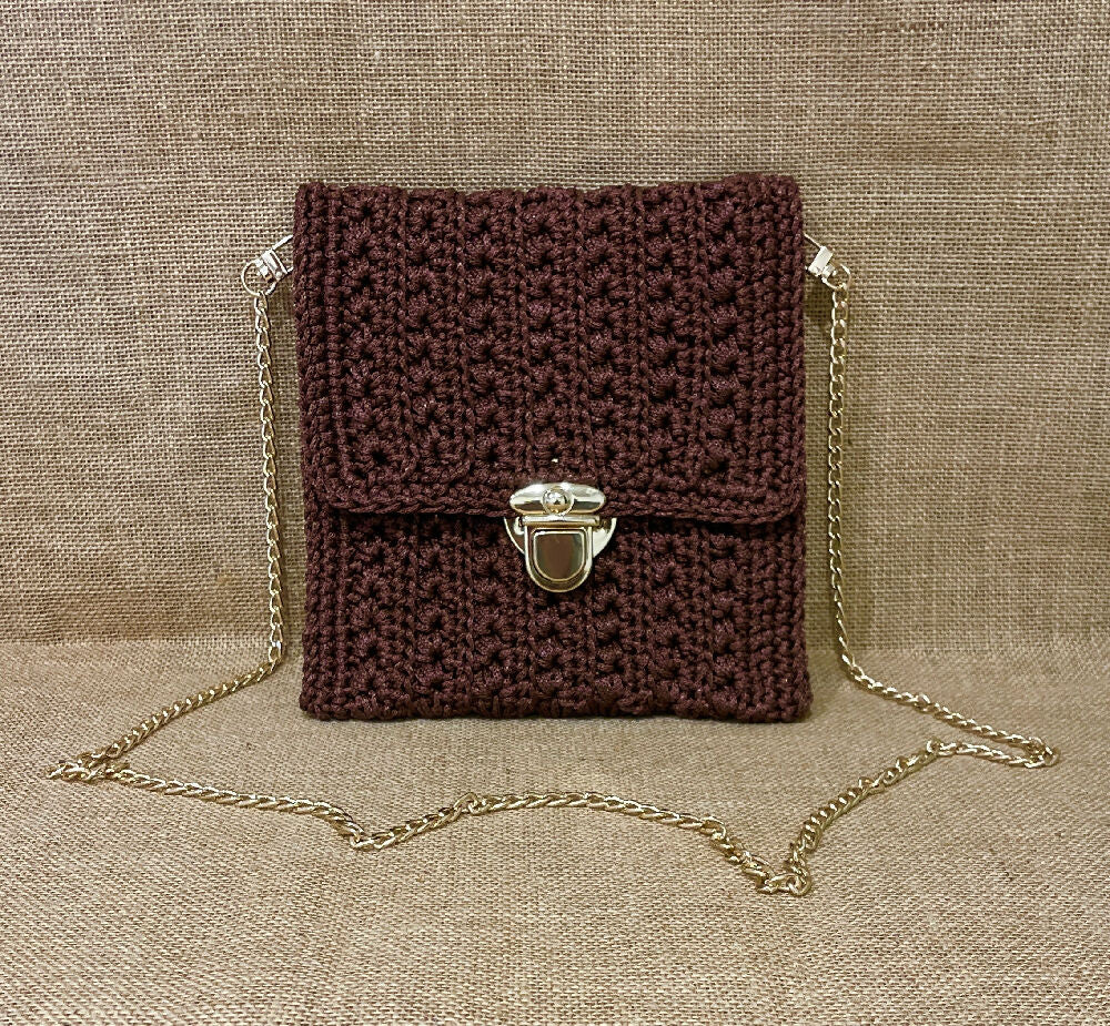 Chocolate colored bag
