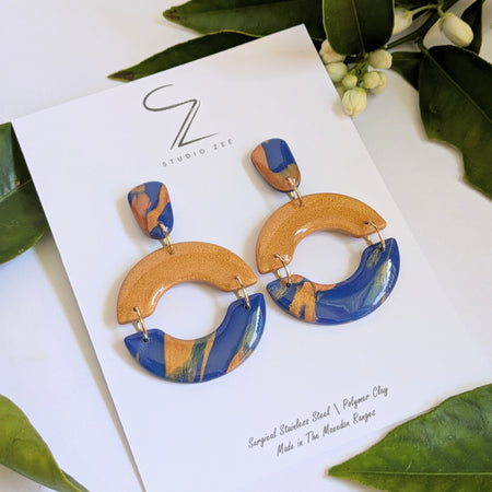 Cadence Drop Statement Earrings
