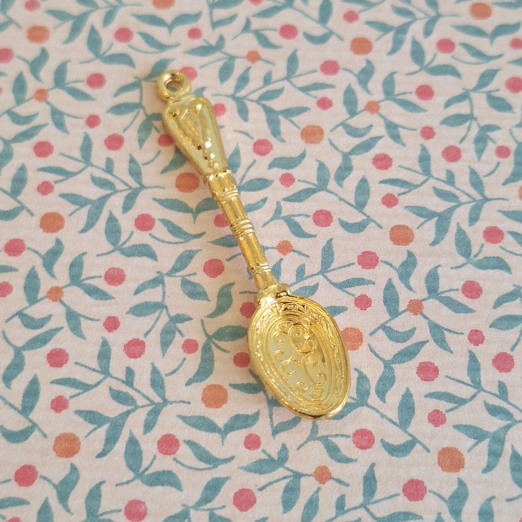 Brussel Sprouts dish (with ornate serving spoon)
