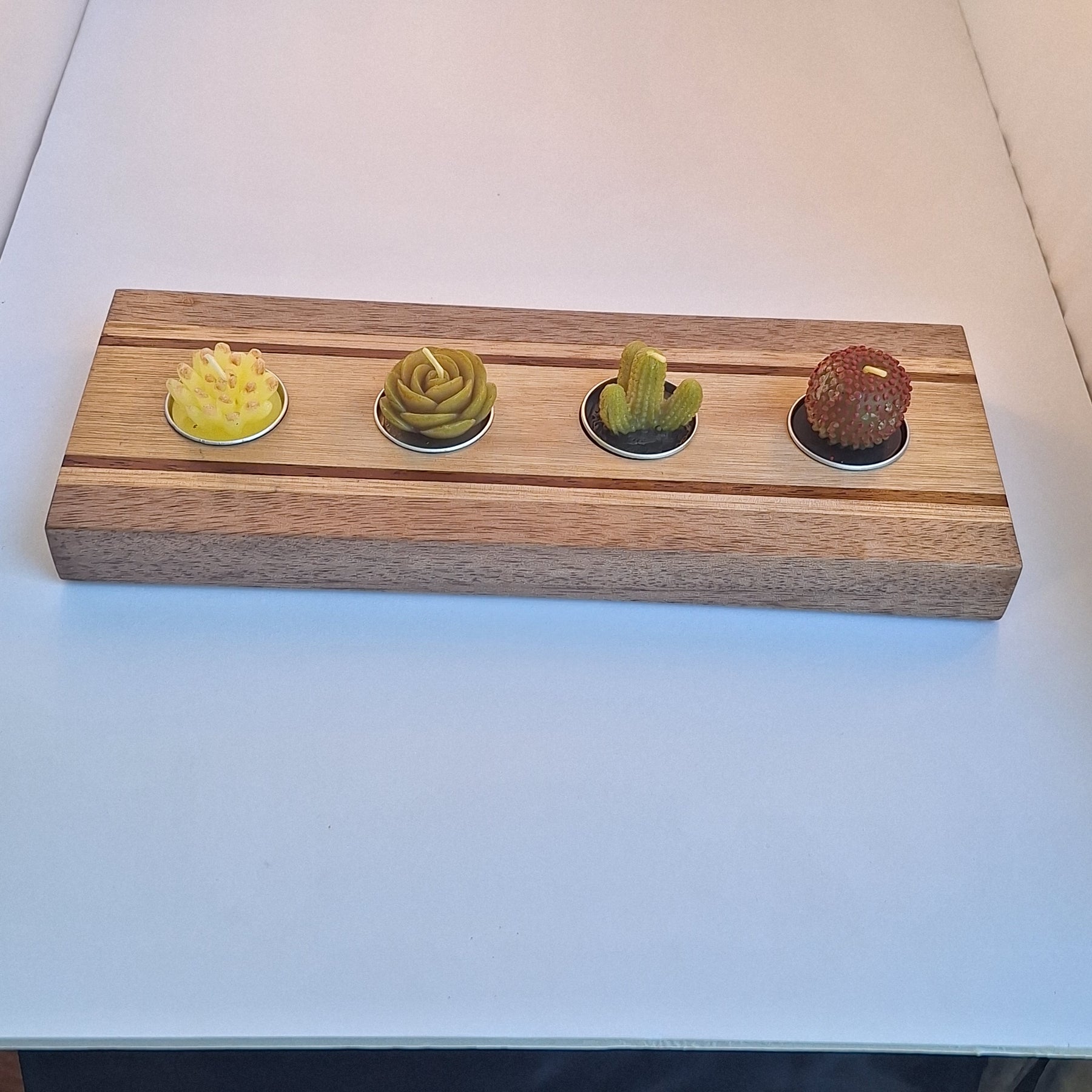Handmade Timber Tea Light Candle Holders