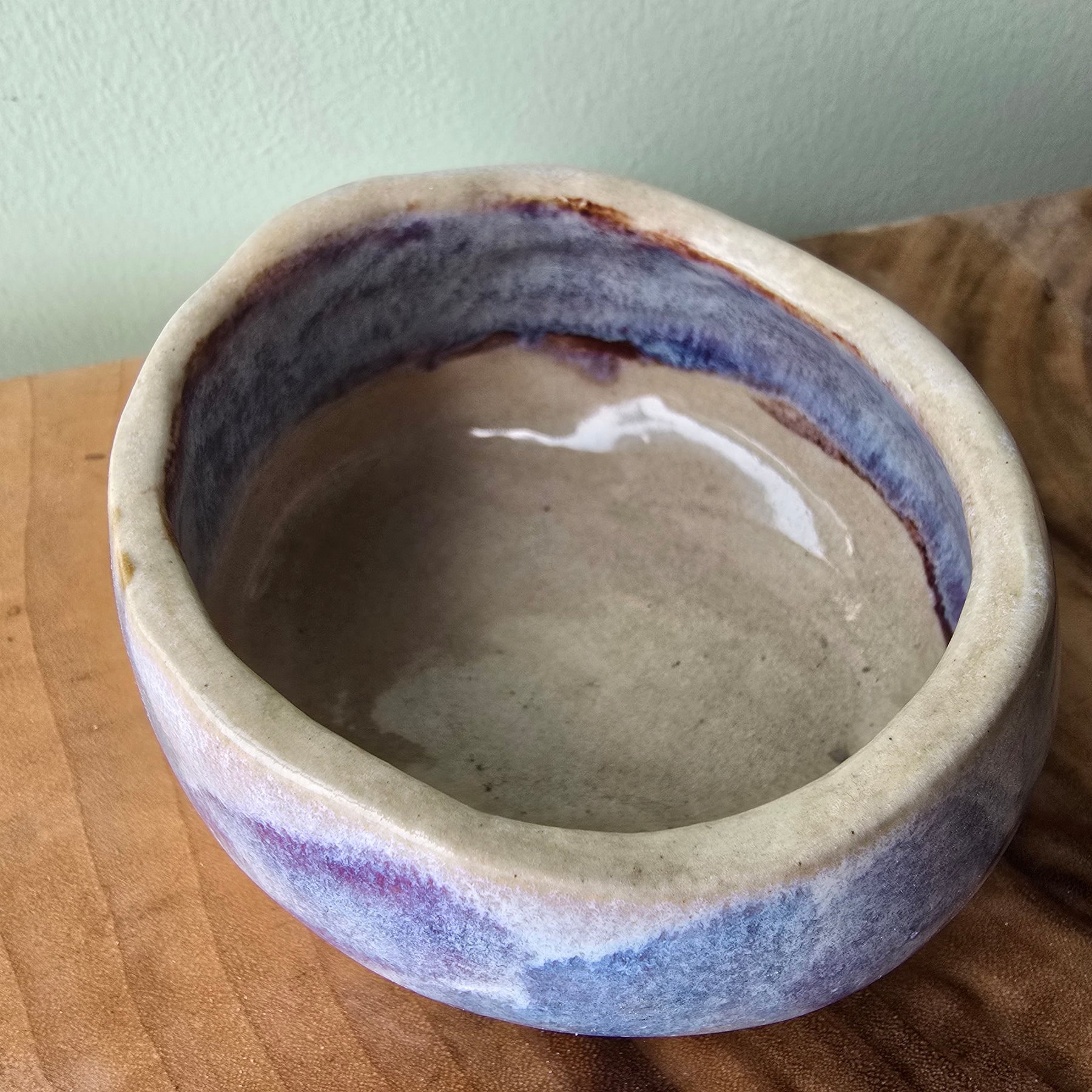 Small blue/purple bowl
