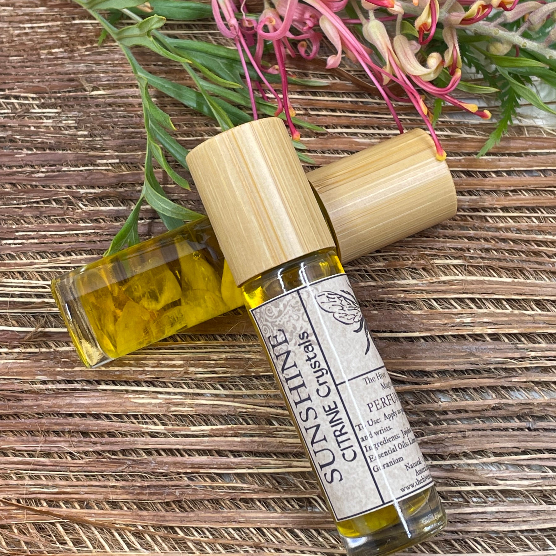 Perfume Roller with Crystals