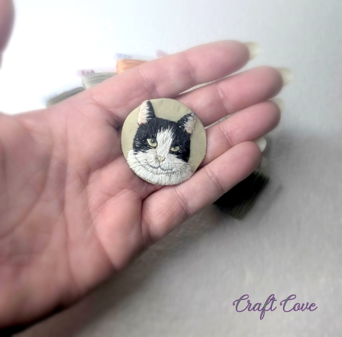 Mini Hand Embroidered Jewellery