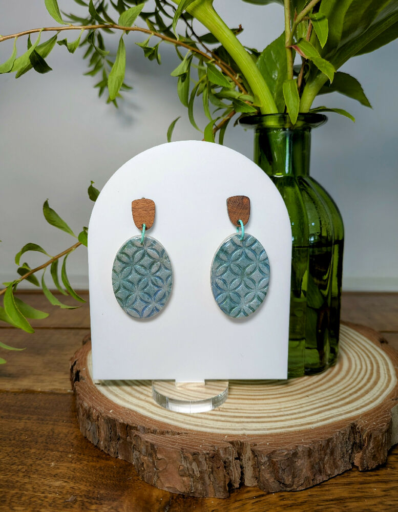 Textured earrings