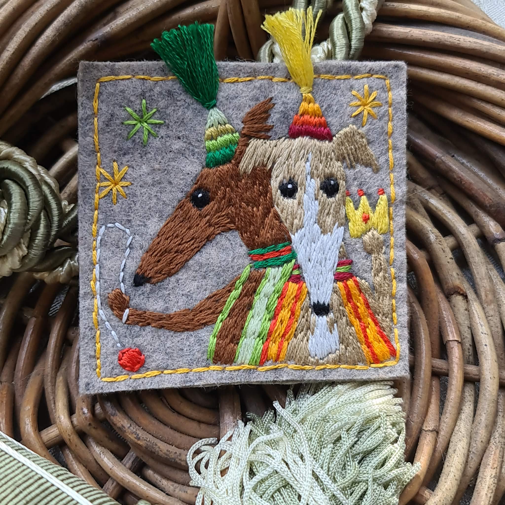 Brozoi Boys Embroidered Wall Art