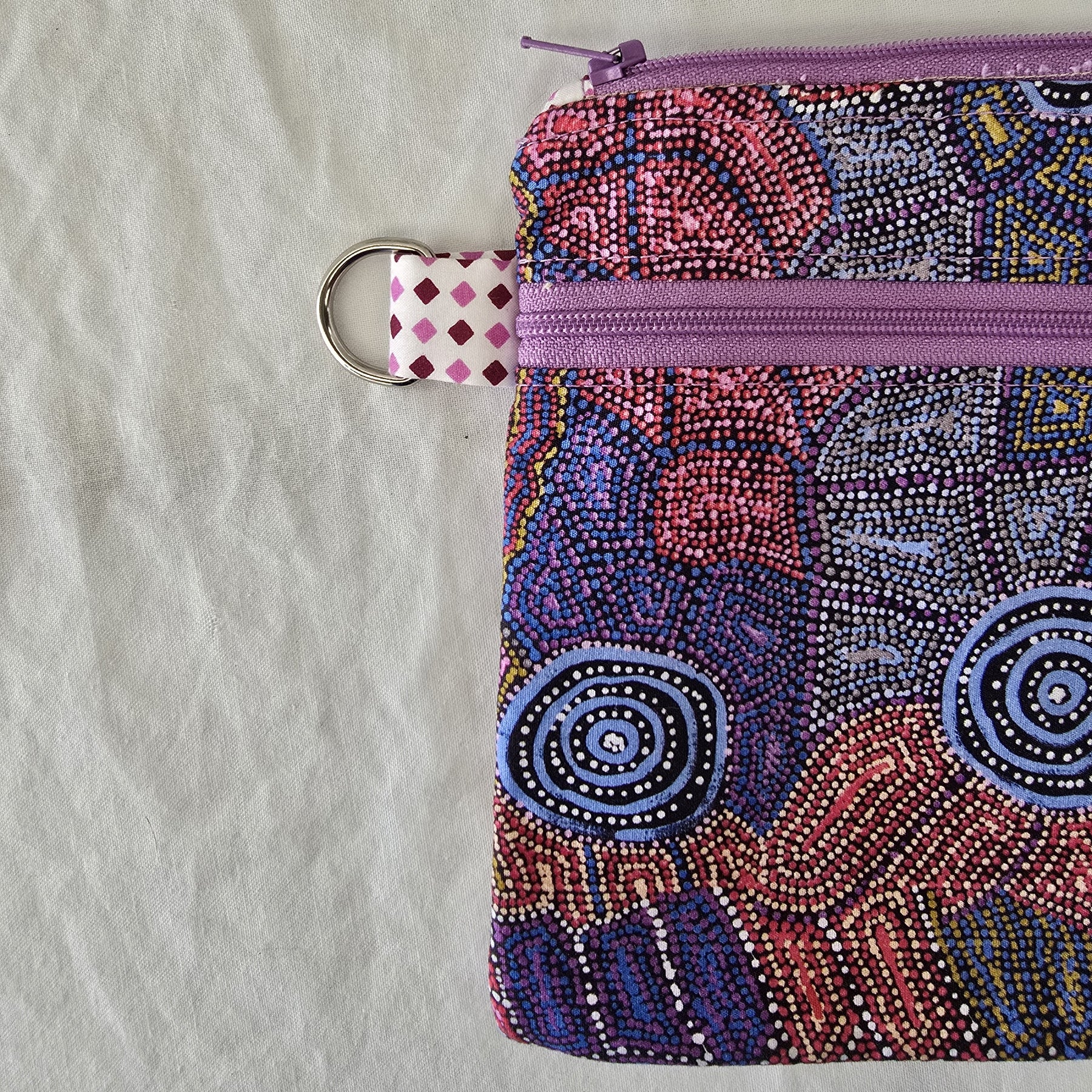 Handmade | Pencil Case | Double Zippered | Indigenous Design