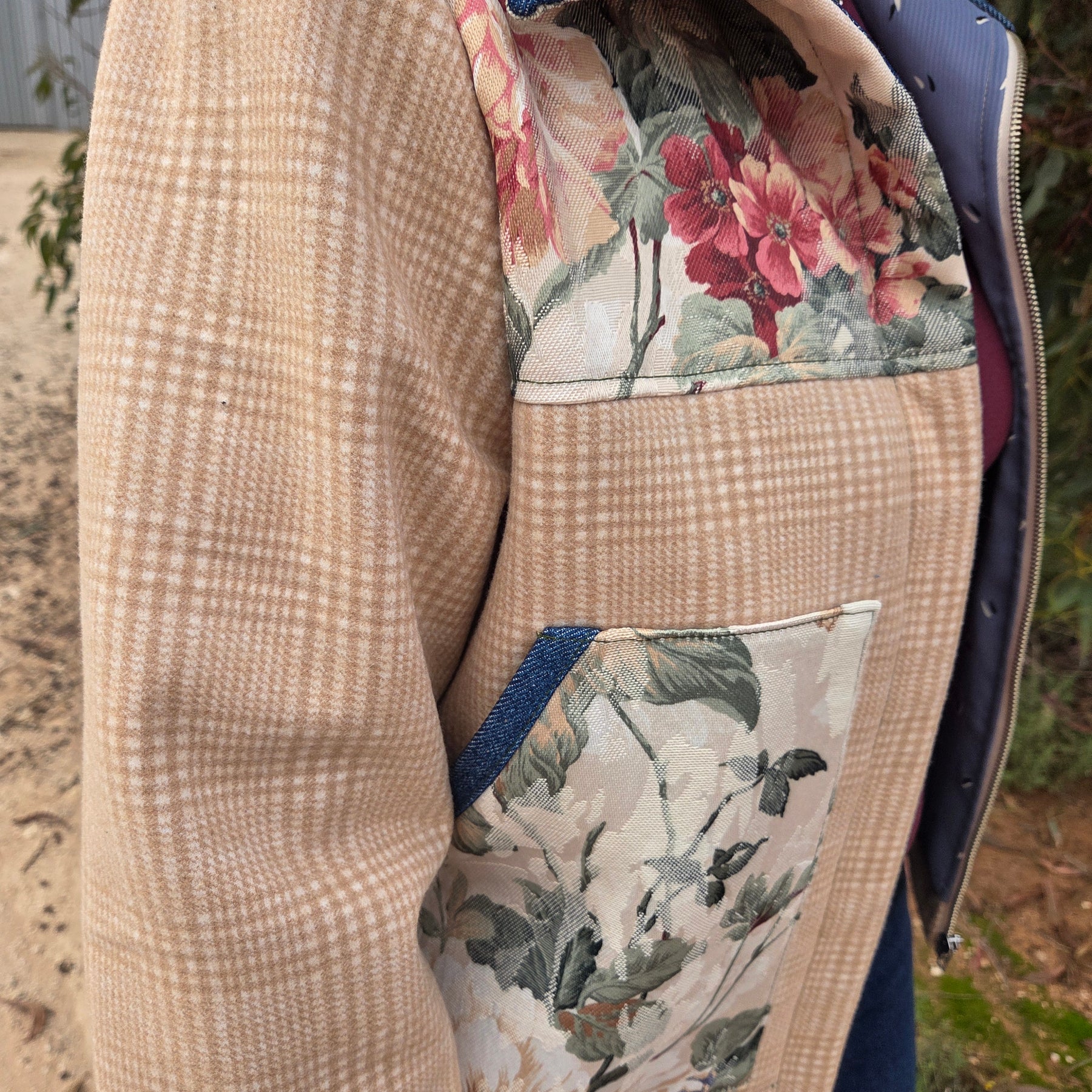 Nannas Couch - Retro Bomber jacket - S/M