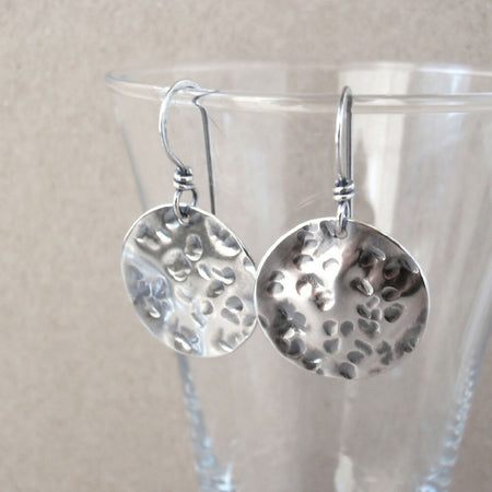 Full Moon Earrings - Handcrafted with Ethically Sourced 925 Sterling Silver