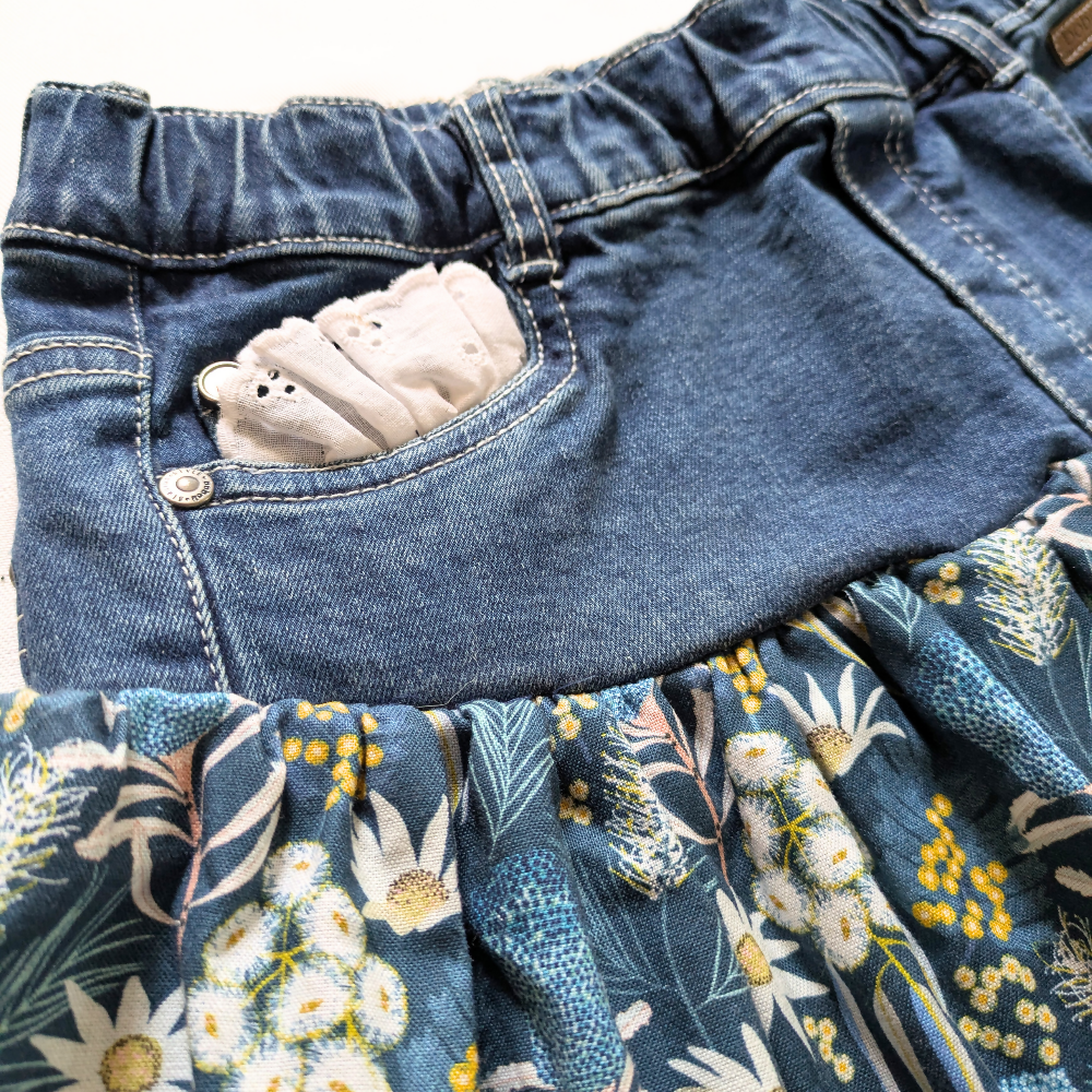 girls-upcycled-denim-skirt-size-8-australian-flowers-handmade-sewing-artist-the-denim-patch (4)