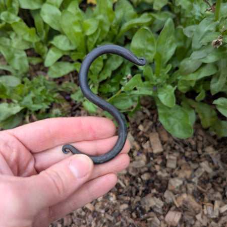 S Hook – Hand Forged Steel Utility Hook
