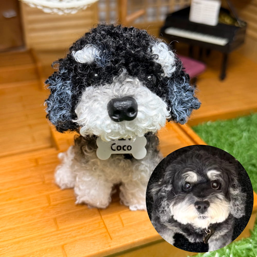 Custom Dog Replica from Photo, Poseable Art Doll, Pet Memorial Keepsake - Handmade Soft Sculpture, Personalised Plushie Ornament