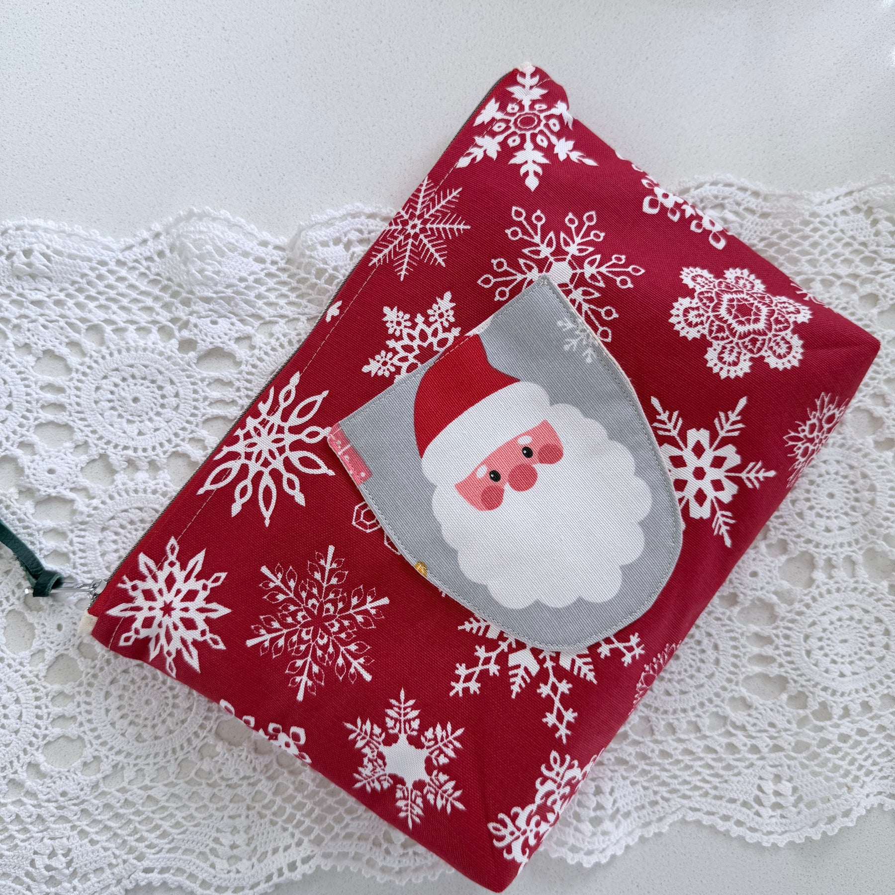 Christmas zippered gift bags