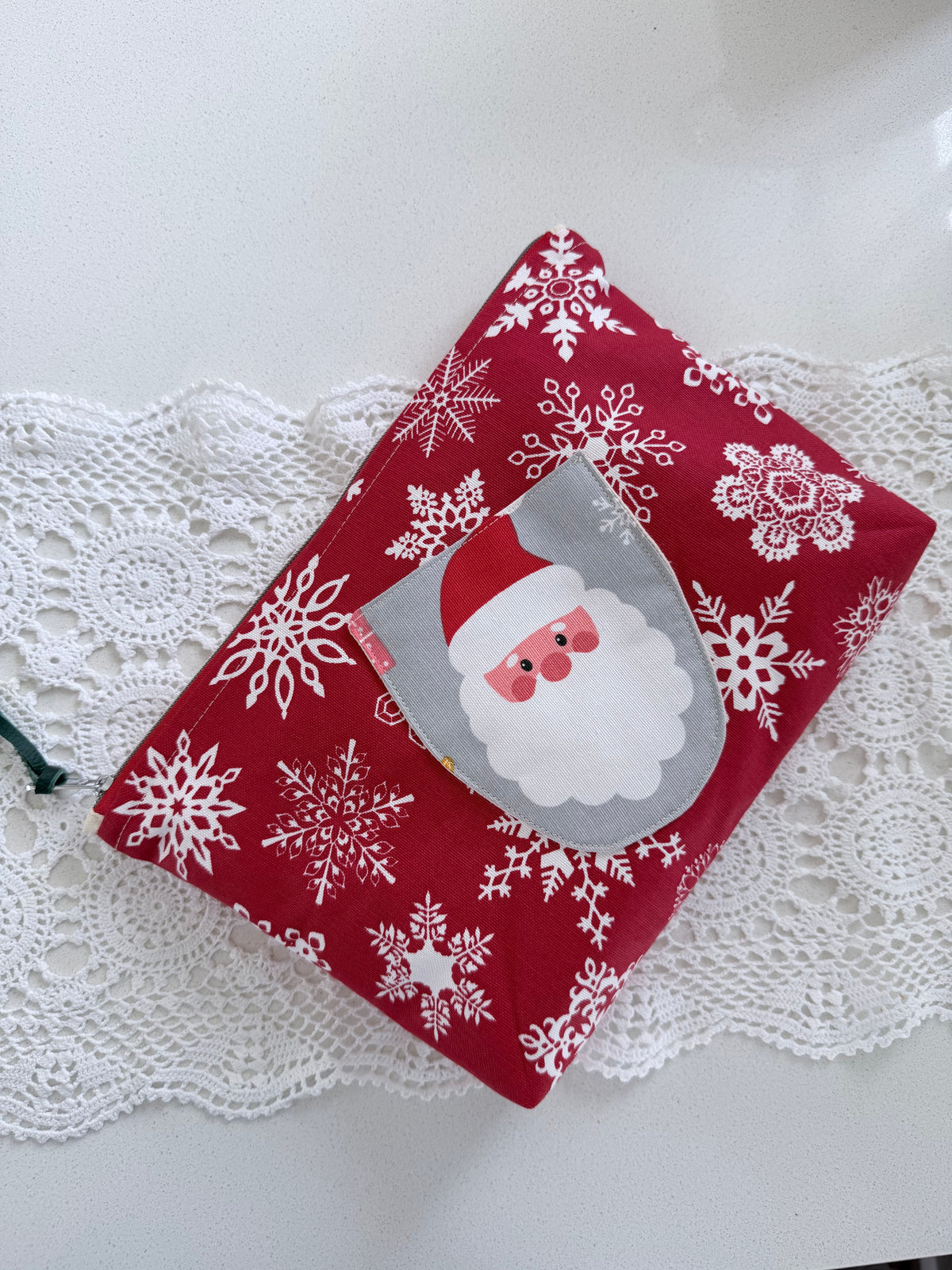 Christmas zippered gift bags