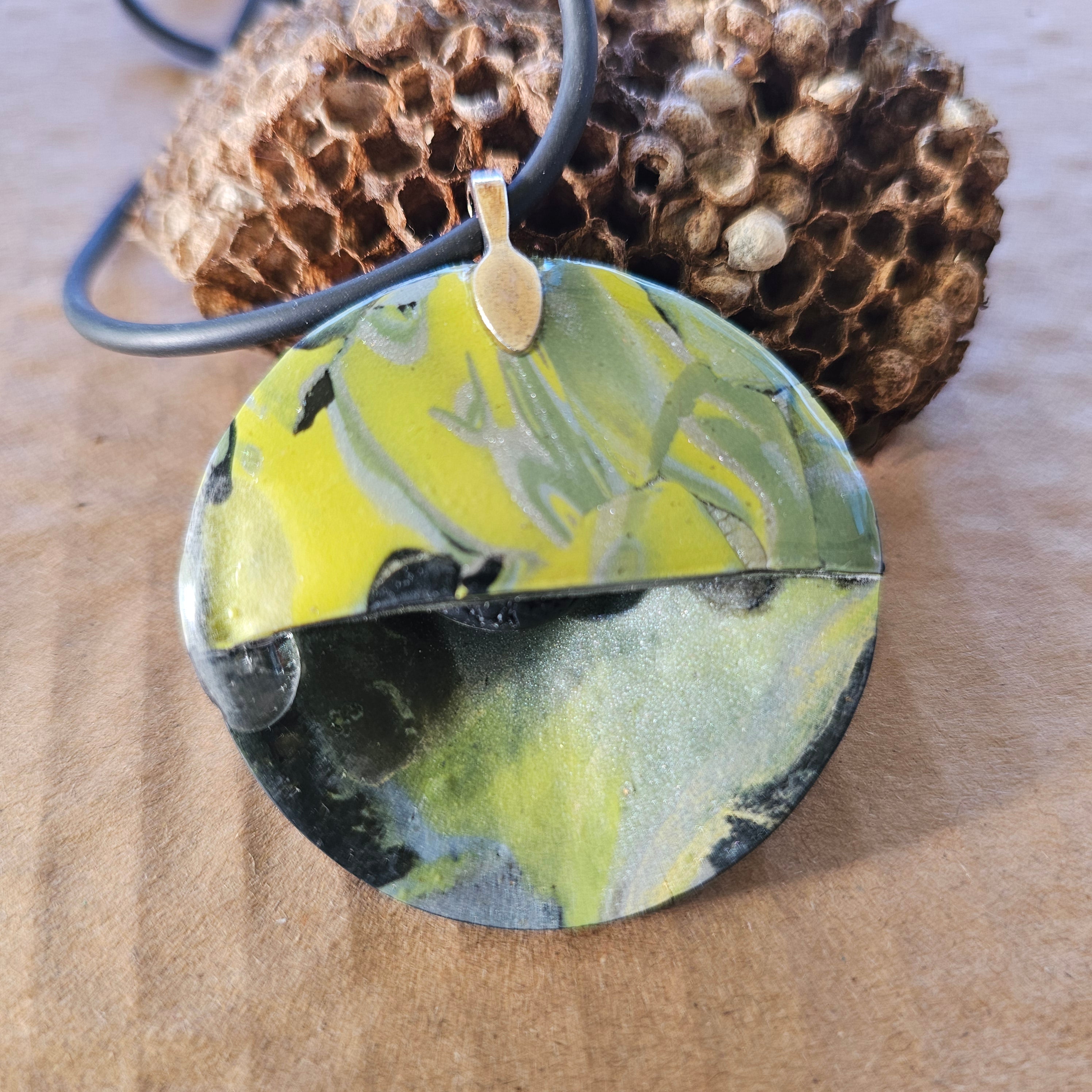 MOSSLIGHT - POLYMER CLAY PENDANT