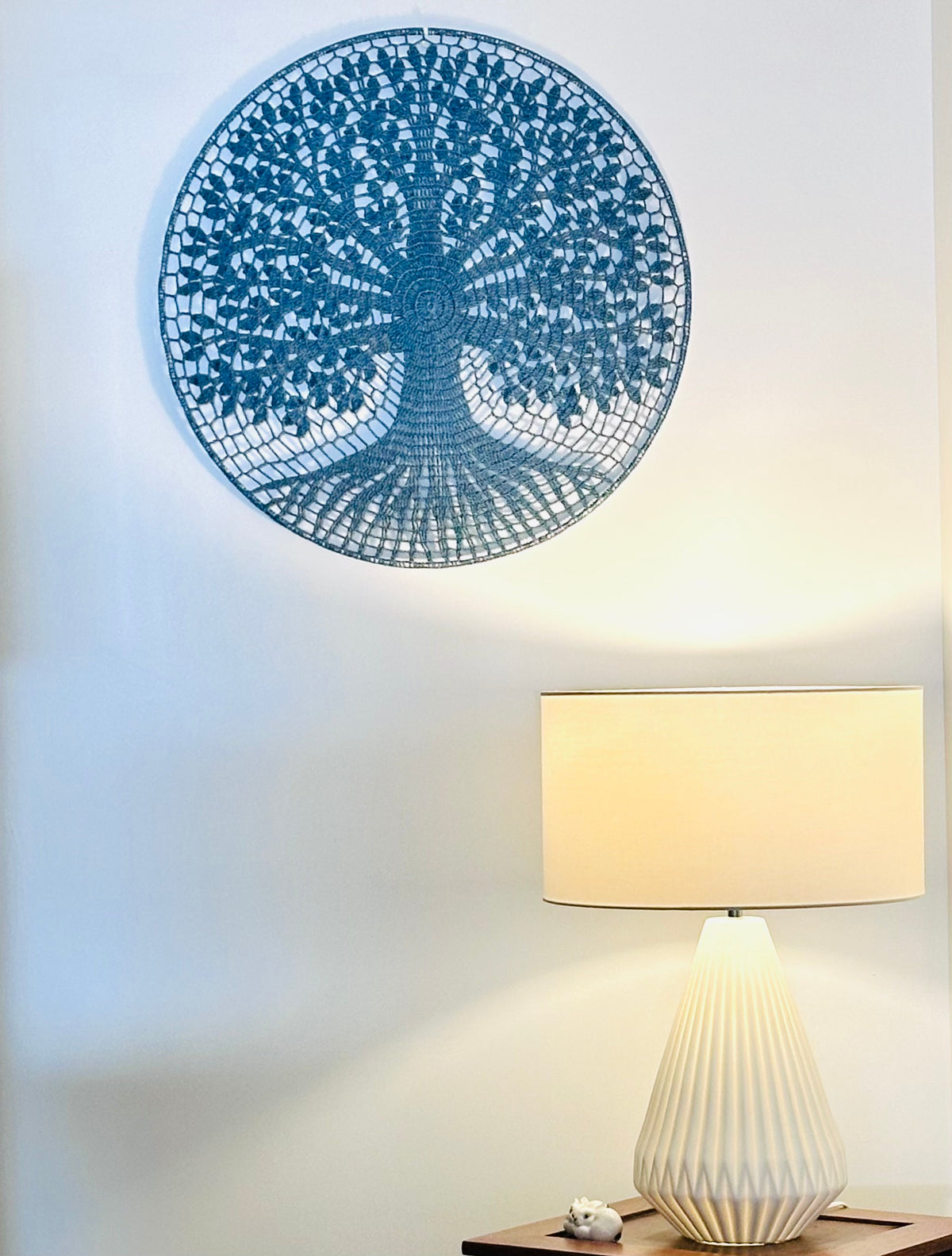 Blue Tree of Life Mandala