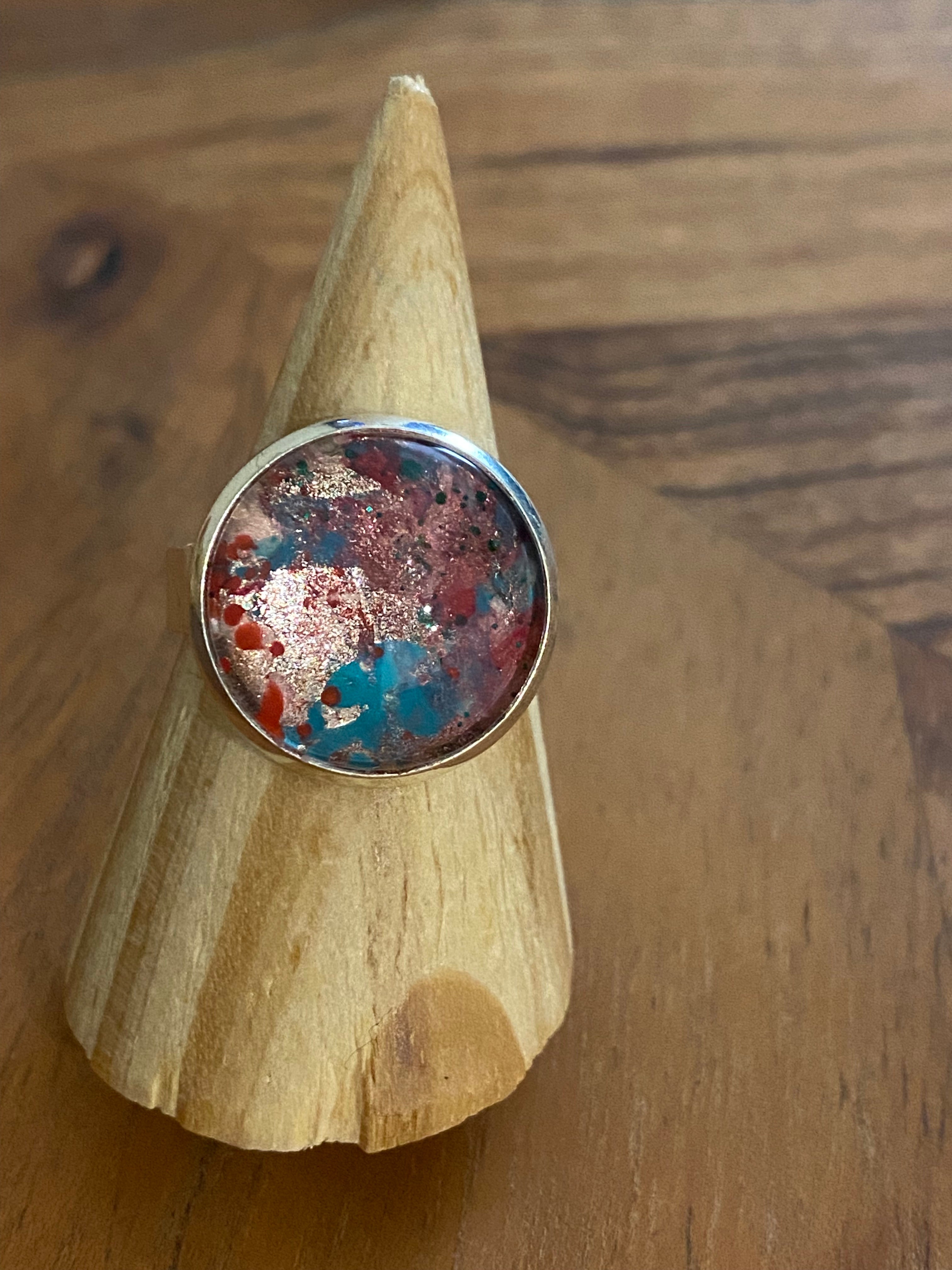 Night Sky Ring - Handmade - One of a Kind | Handmade Unique Ring