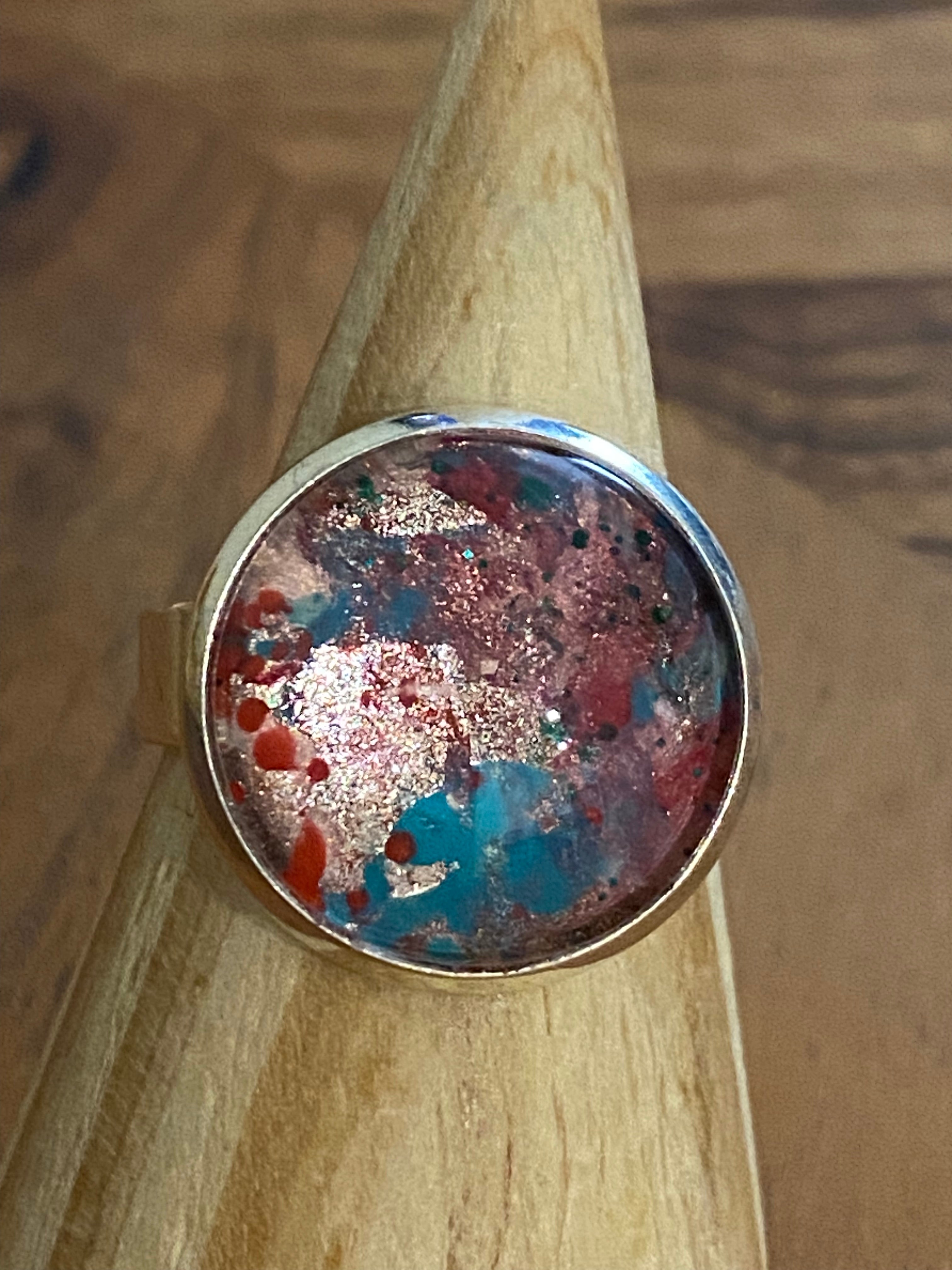 Night Sky Ring - Handmade - One of a Kind | Handmade Unique Ring