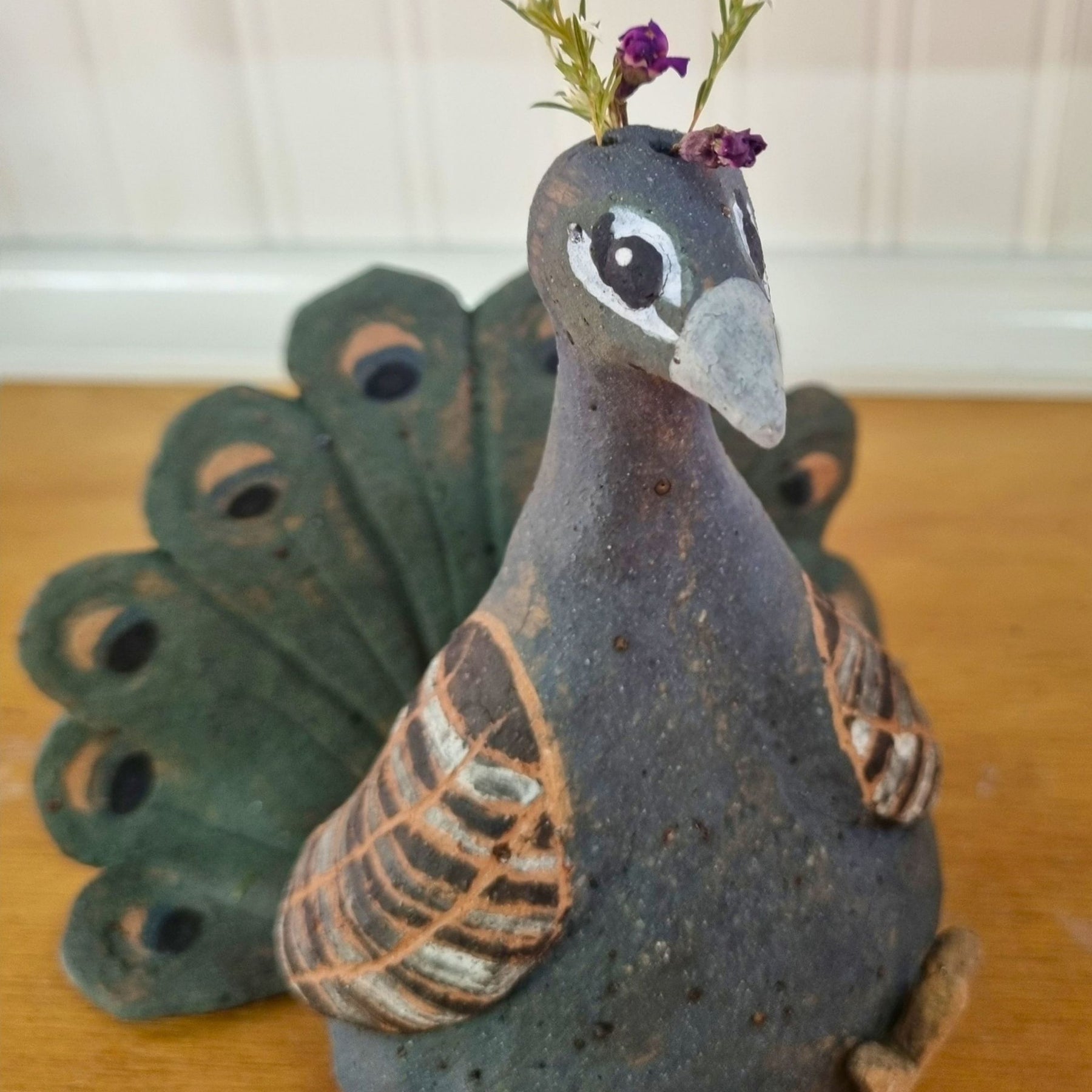 Ceramic Animal Flower/Incense Holder Ornaments