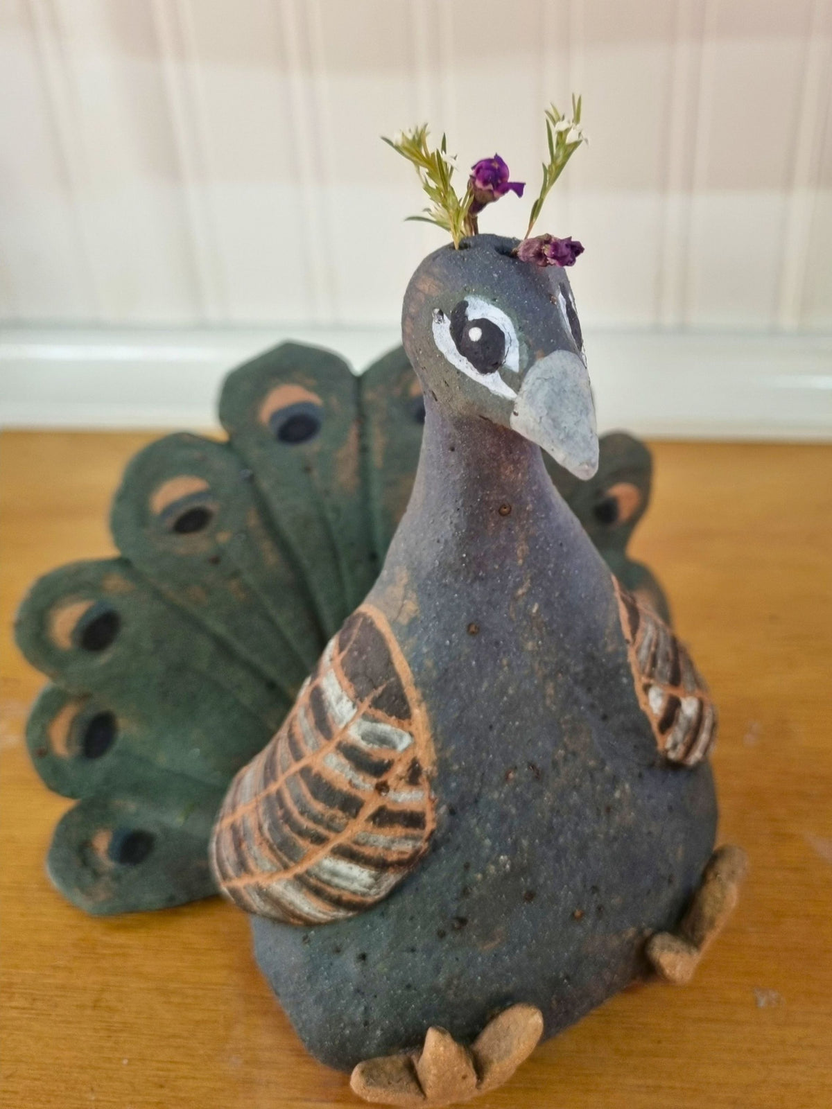 Ceramic Animal Flower/Incense Holder Ornaments