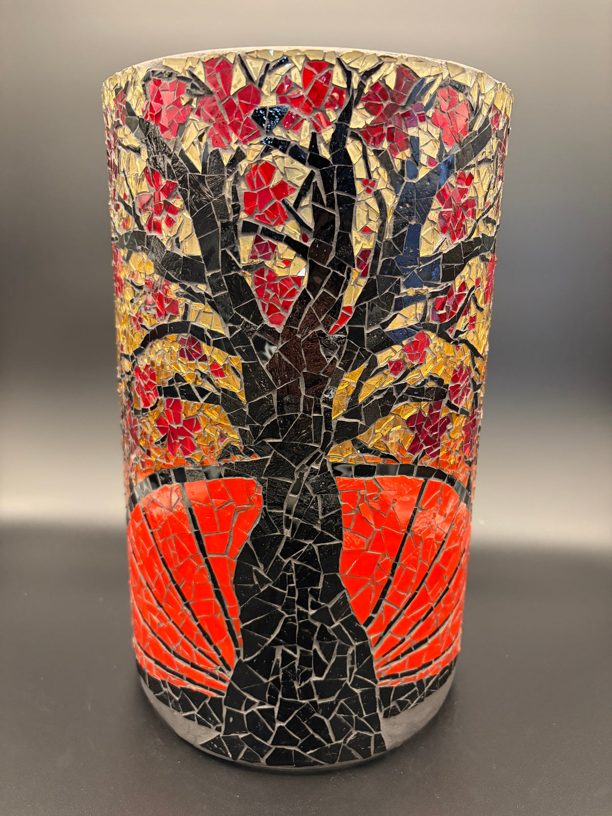 Geisha – Japanese Inspired Mosaic Votive