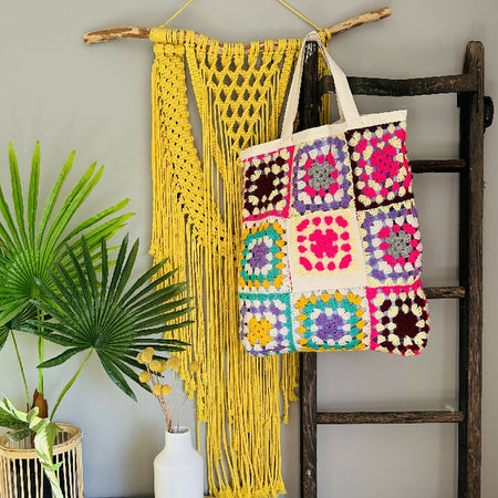 Beautiful Handmade Crochet large Bag