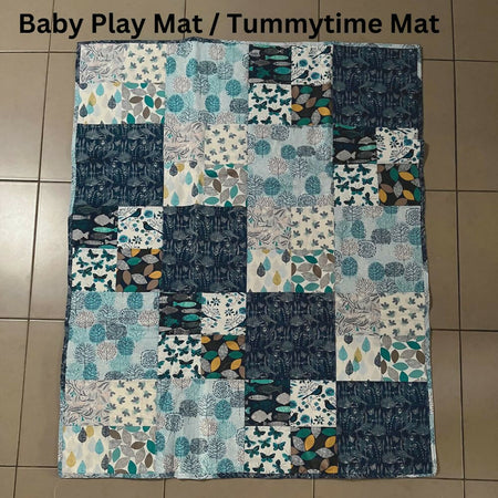 Patchwork baby play mat / quilt