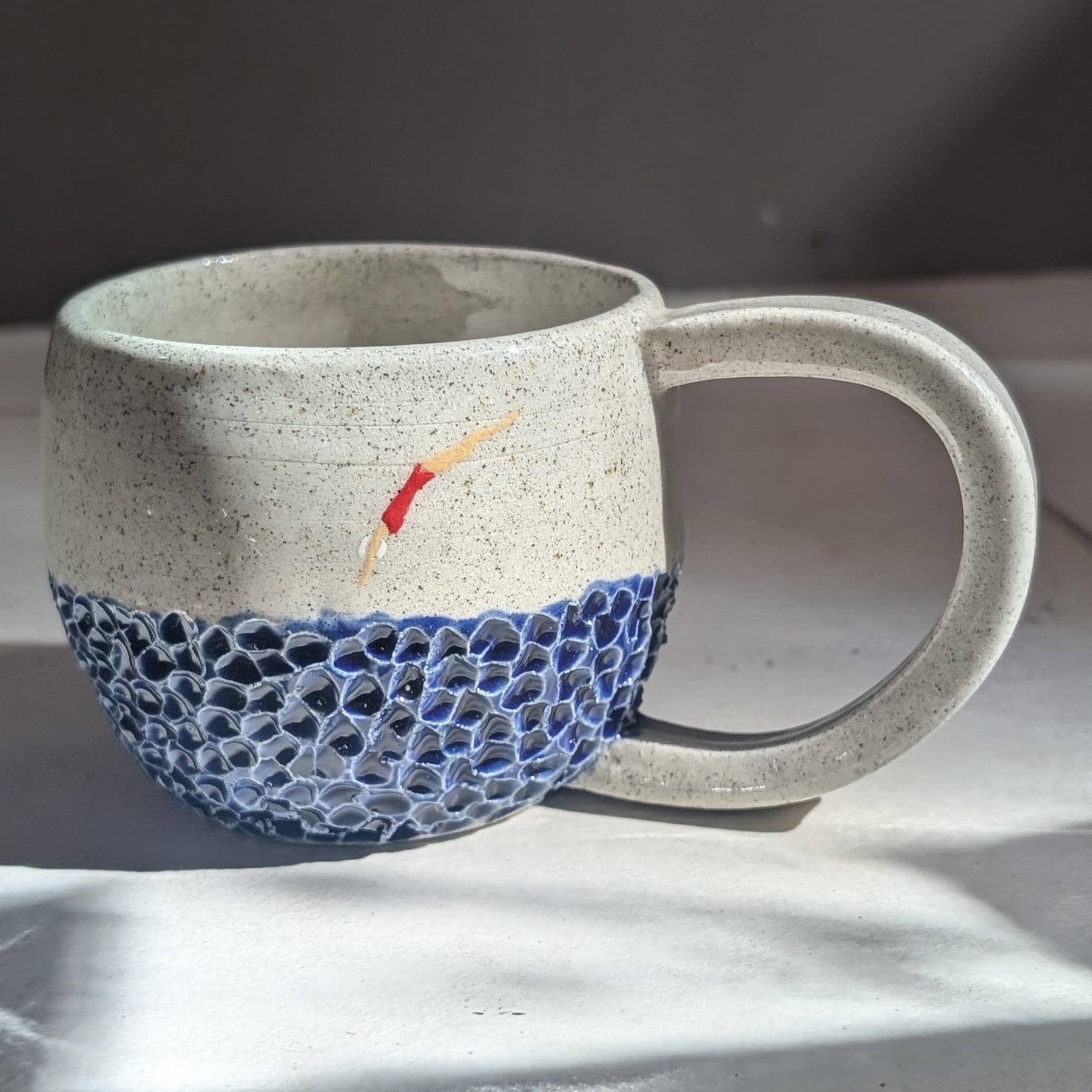Ceramic Diver Lady Small Mug / Cup