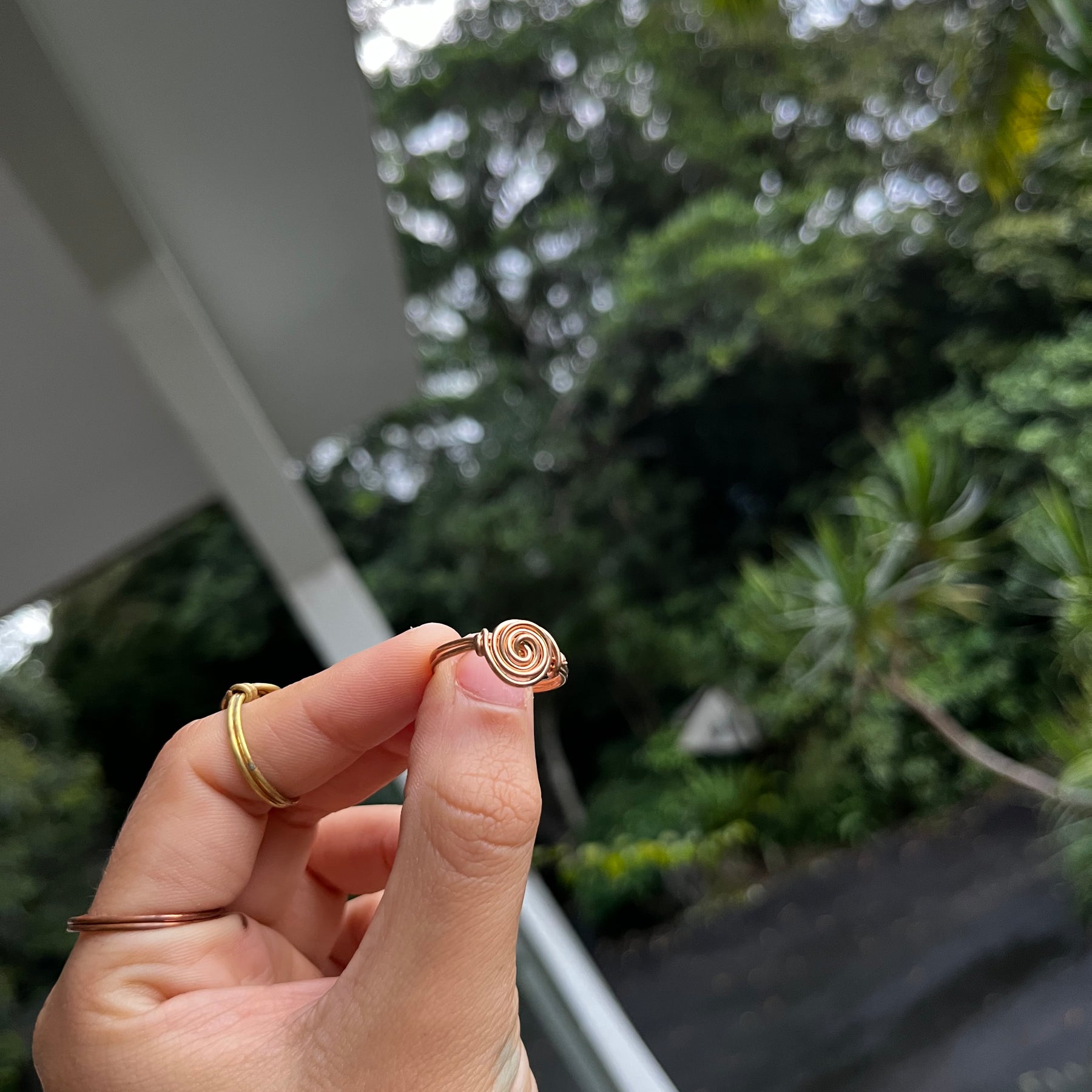 Spiral ring