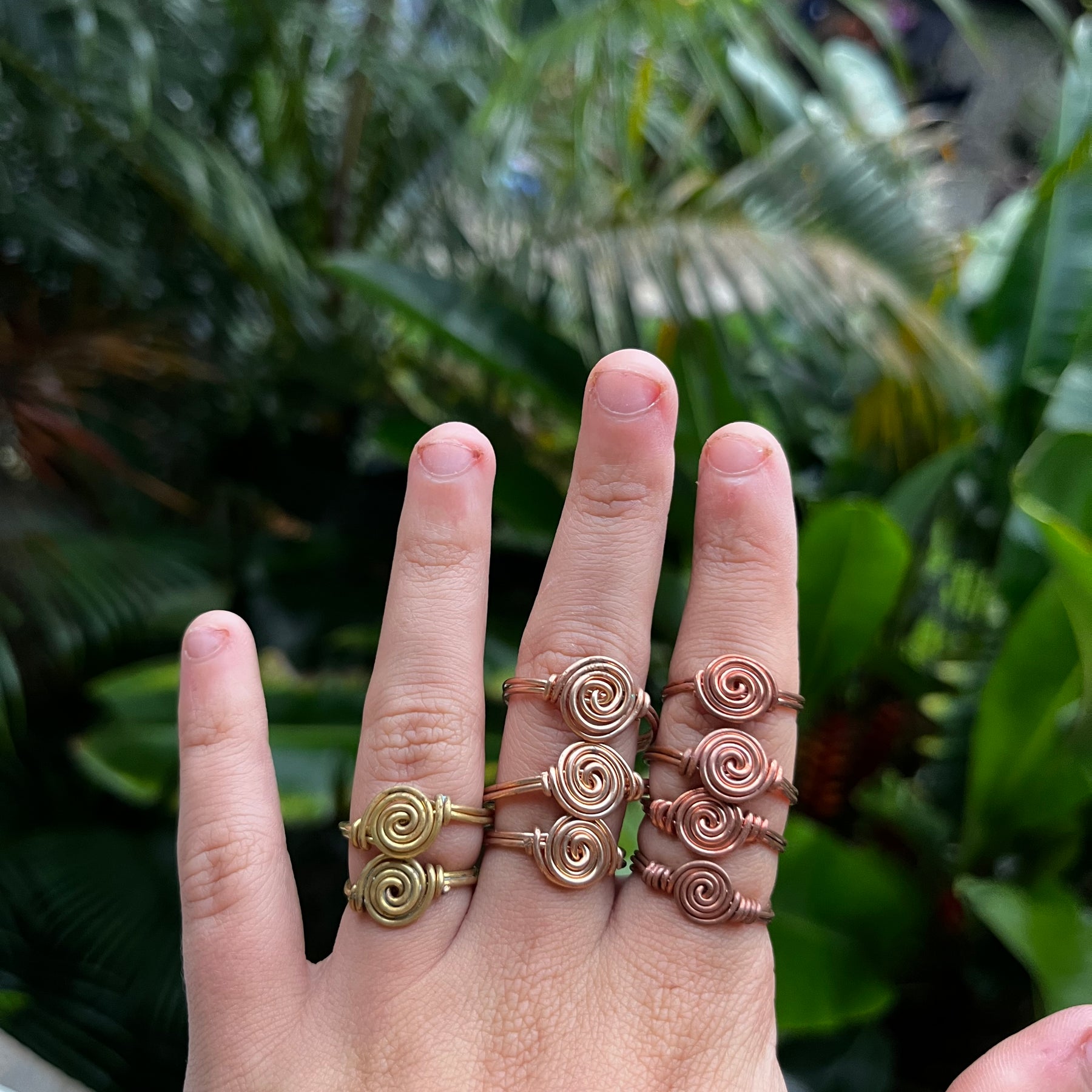 Spiral ring