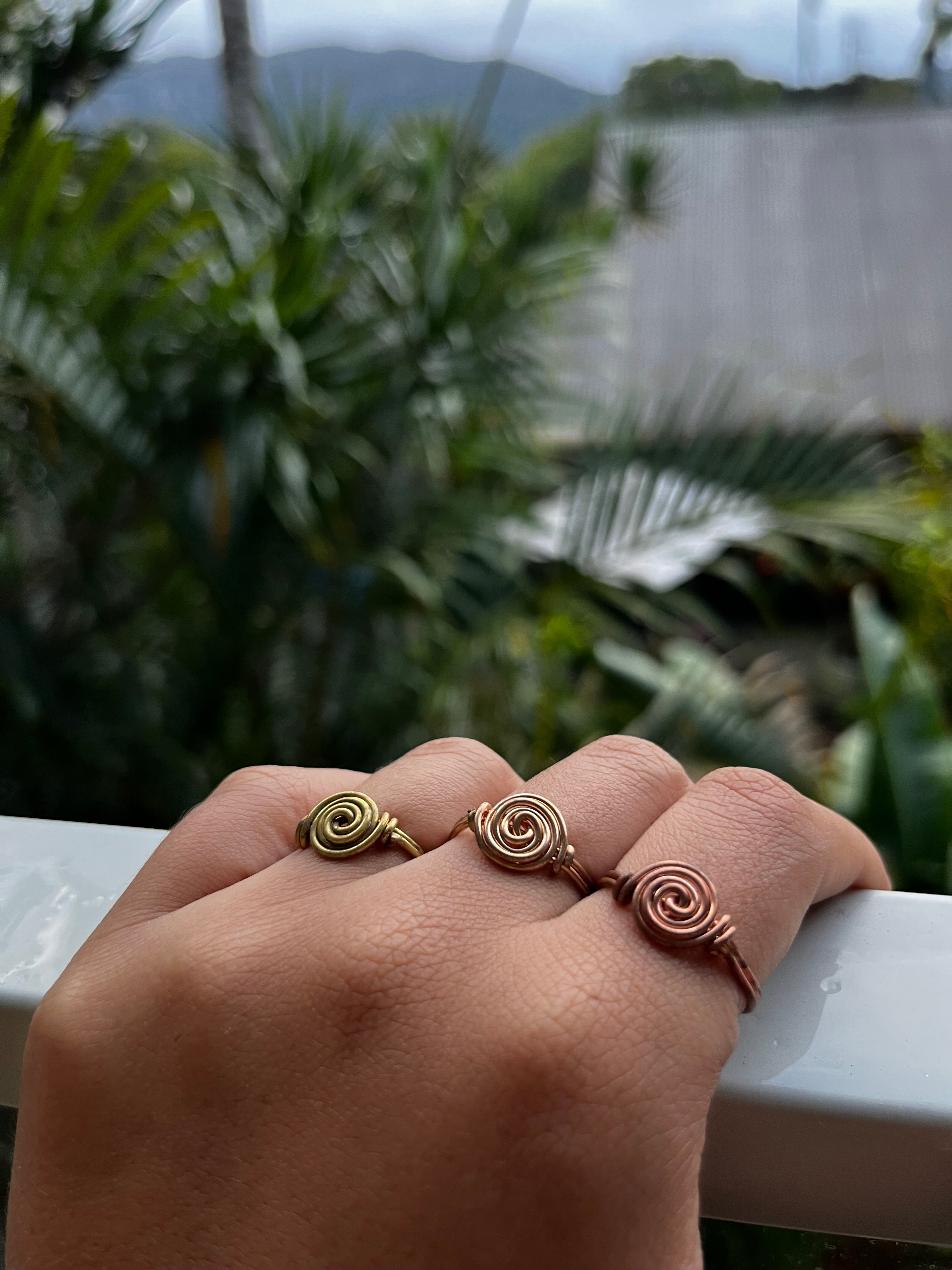 Spiral ring
