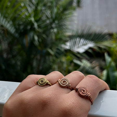 Spiral ring