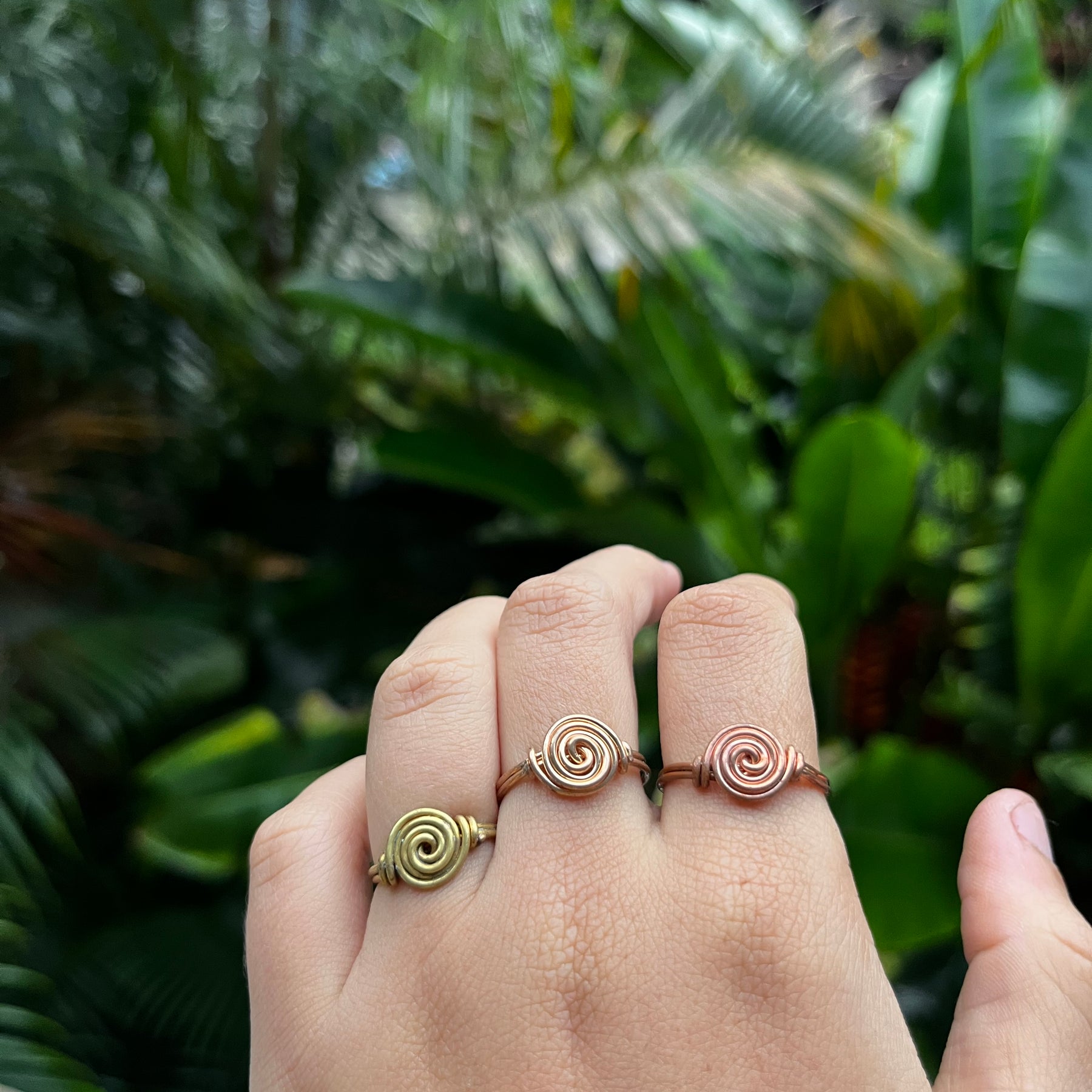 Spiral ring