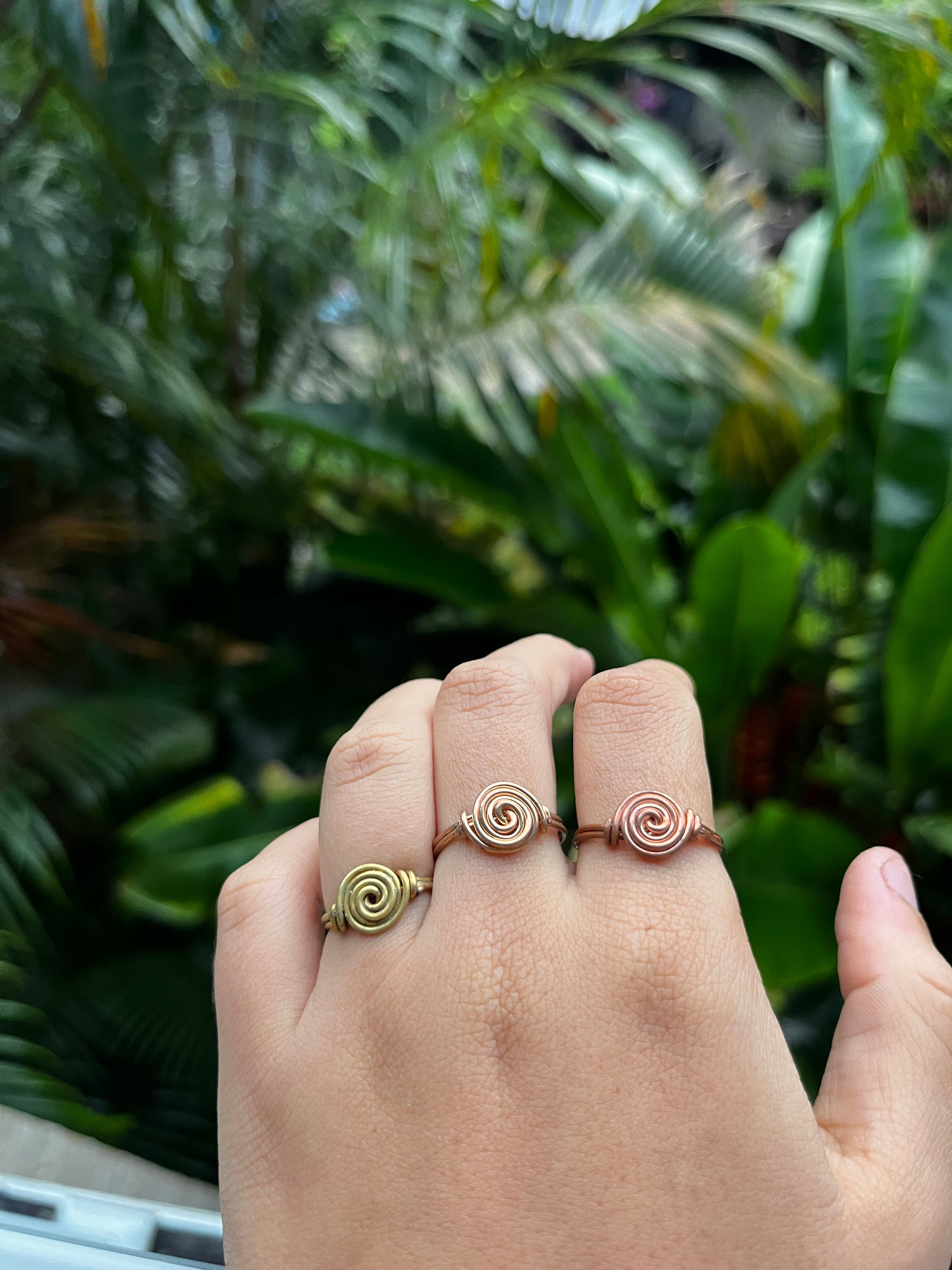 Spiral ring