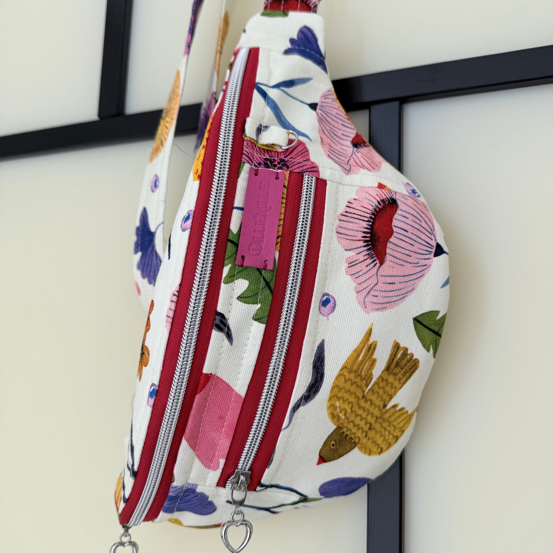 The Nomad ‘birds and flowers’ bum/hip/waist bag
