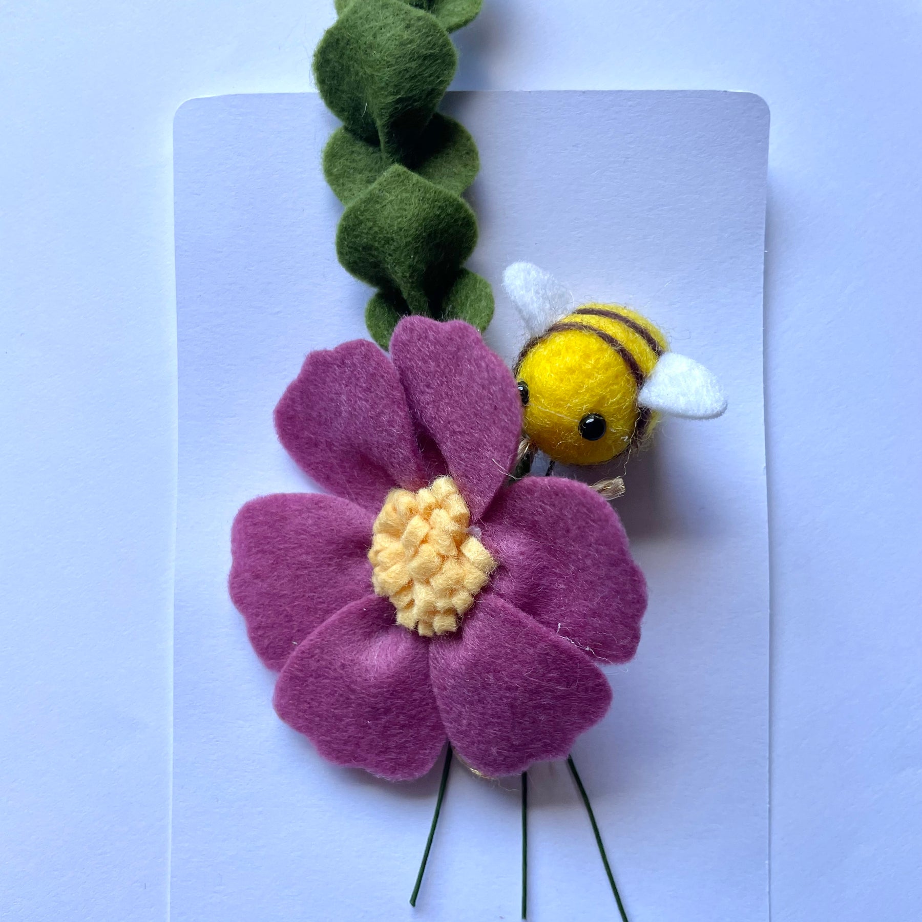 Mini flowers greeting card