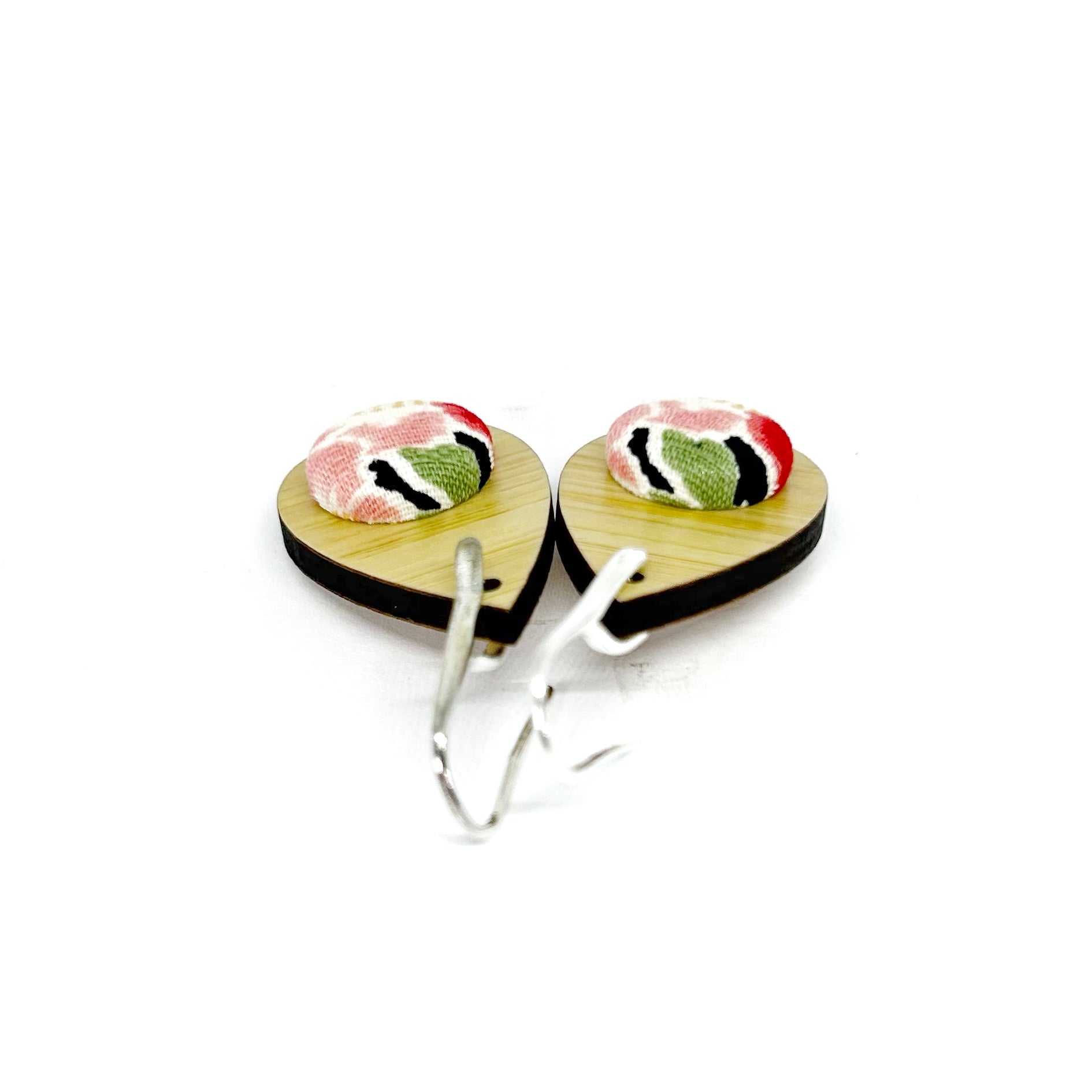 Kimono XL Tear Drop Earrings -Pinky