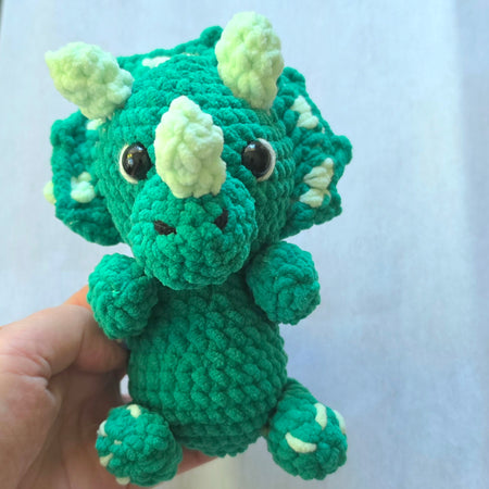 Crocheted Stegosaurus Dinosaur