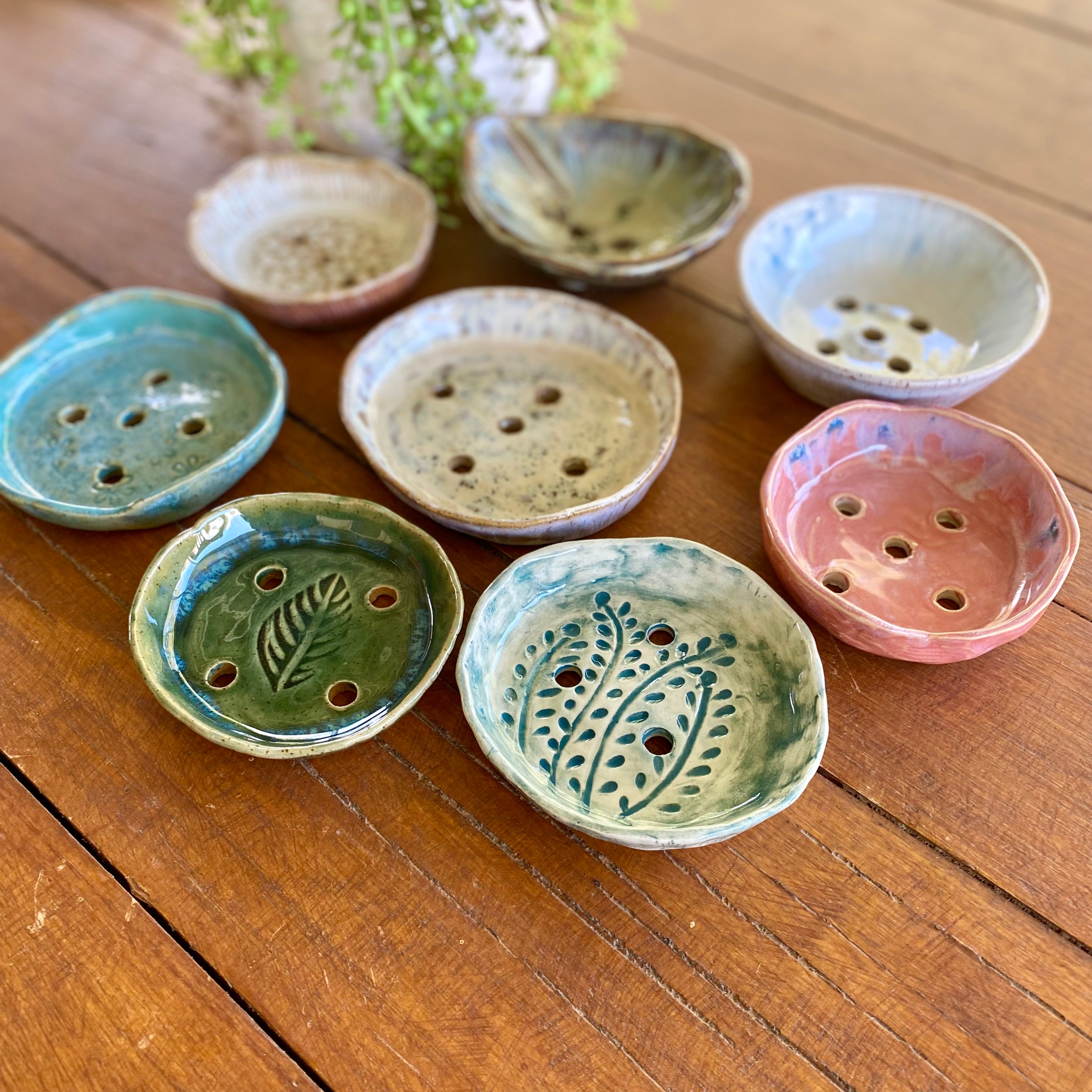 Organic Handcrafted Shampoo/ConditionerBar Holder/HandmadePottery